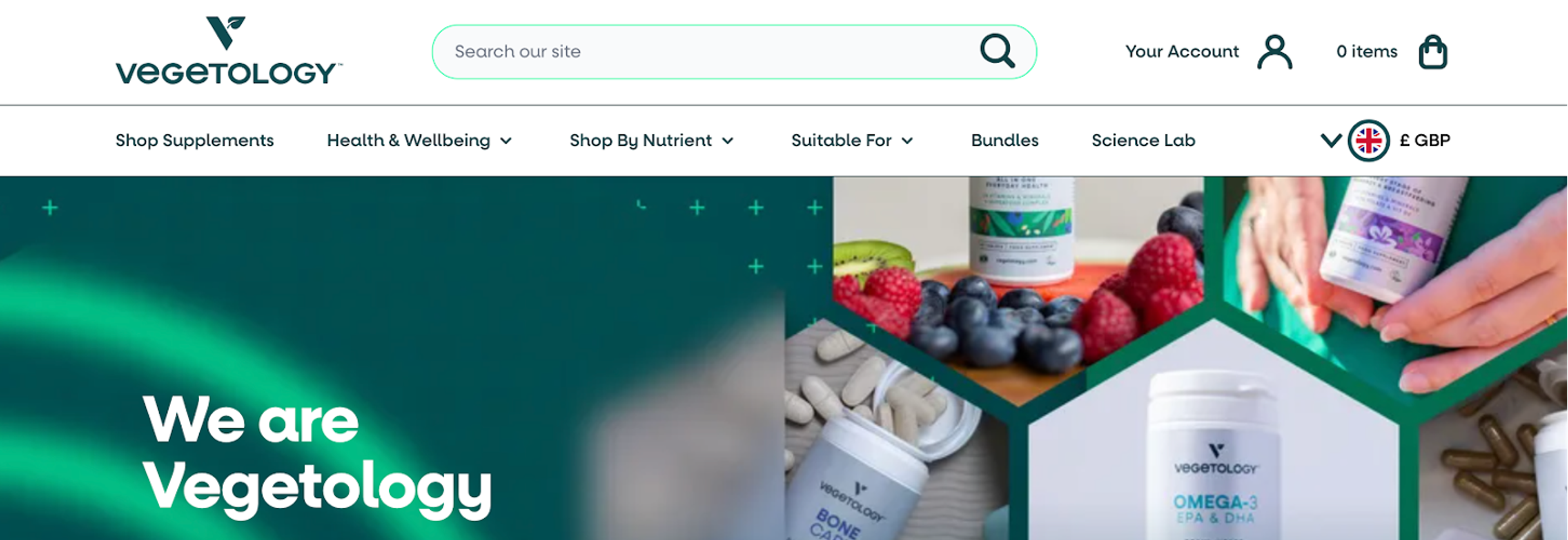 UX optimization example to simplify website navigation