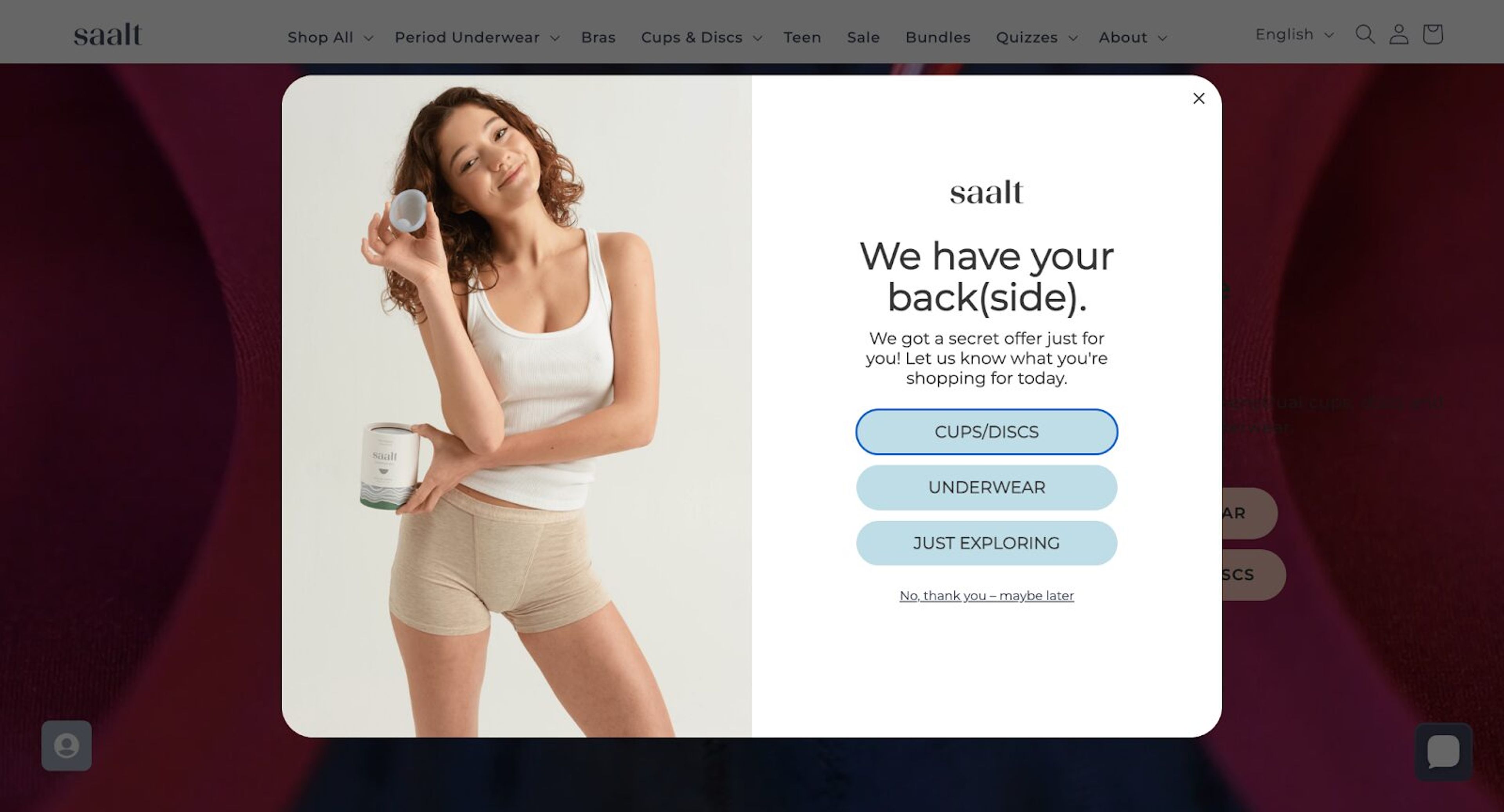 Quickly drive leads with quiz popups