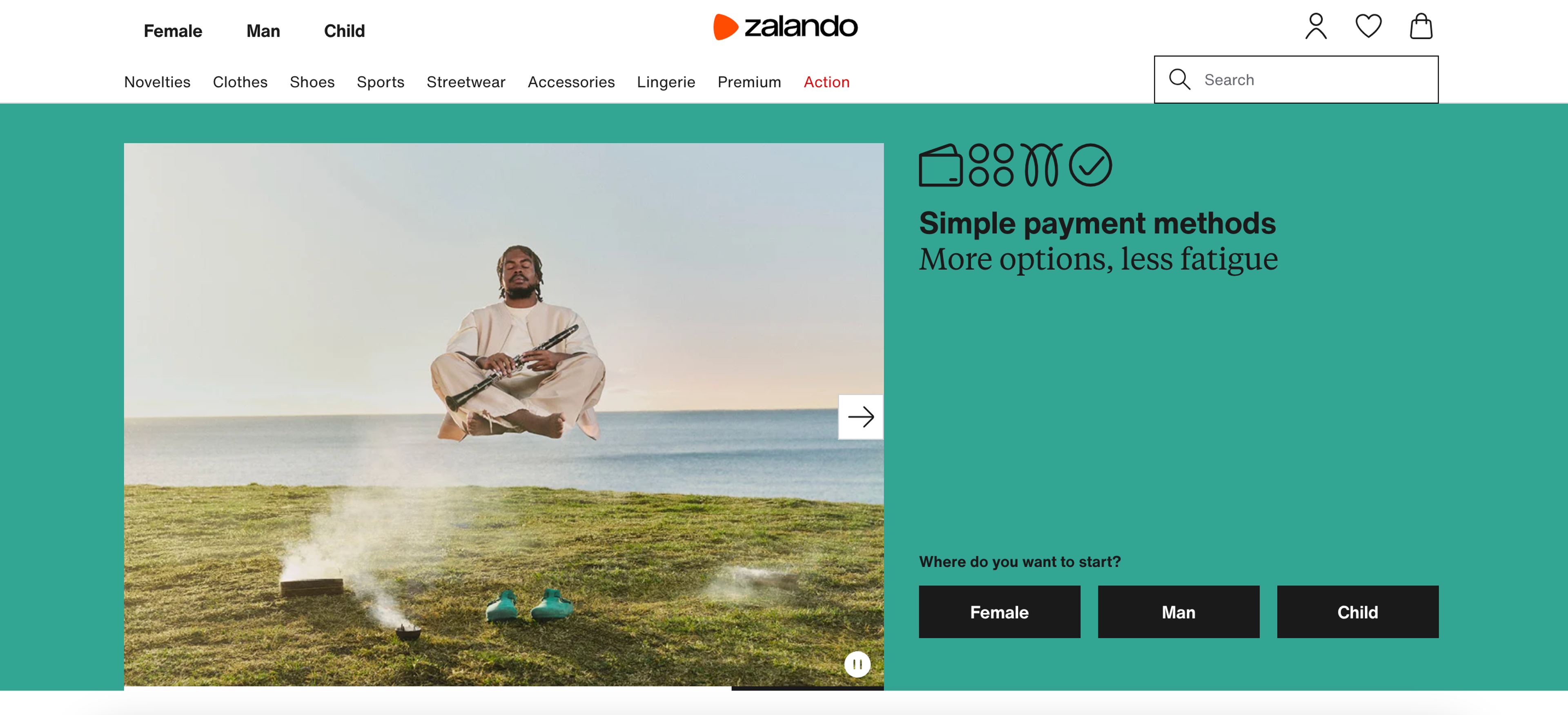 Zalando a popular fashion online platform