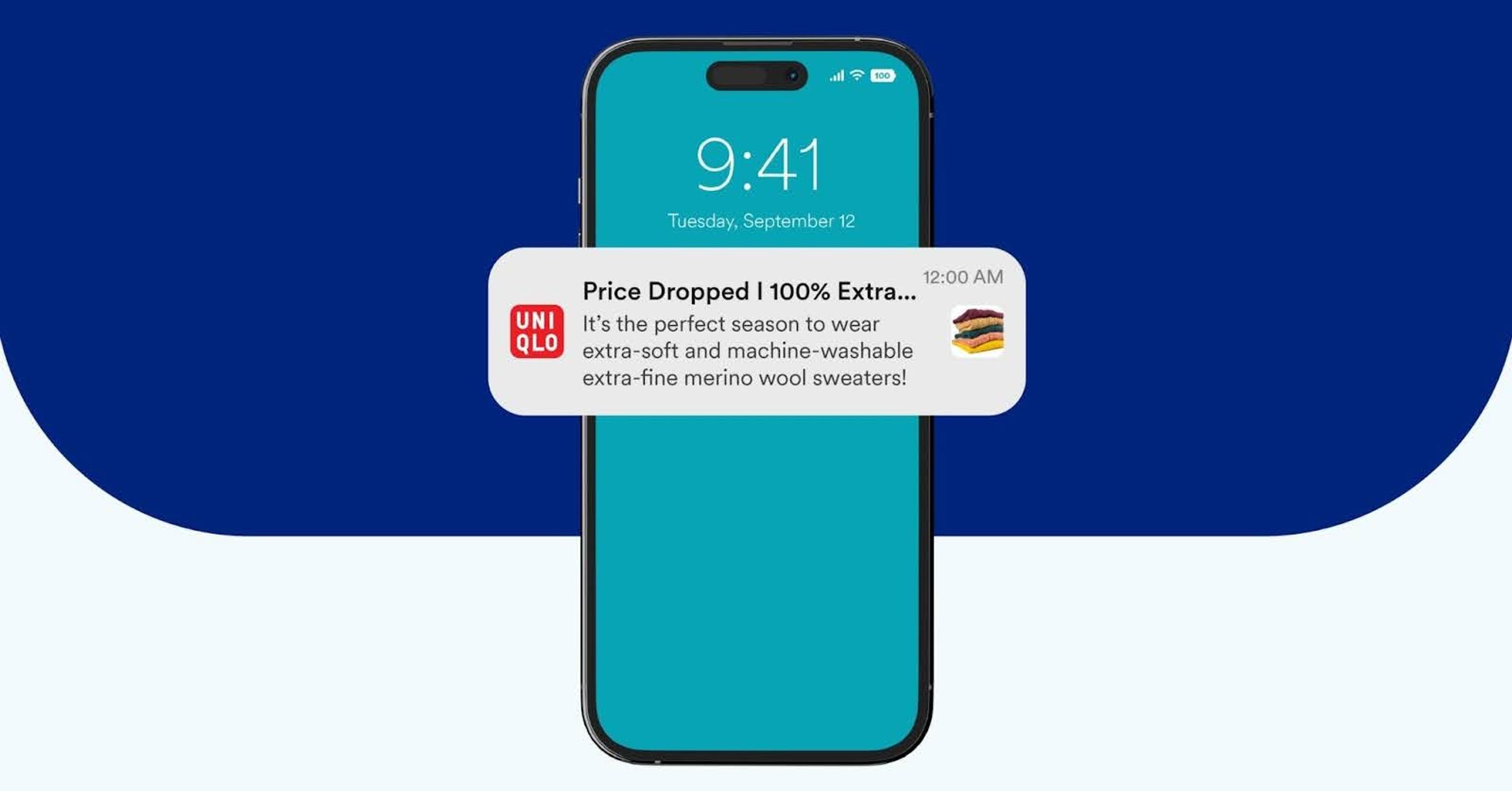 Uniqlo increase customer experiences with push notifications