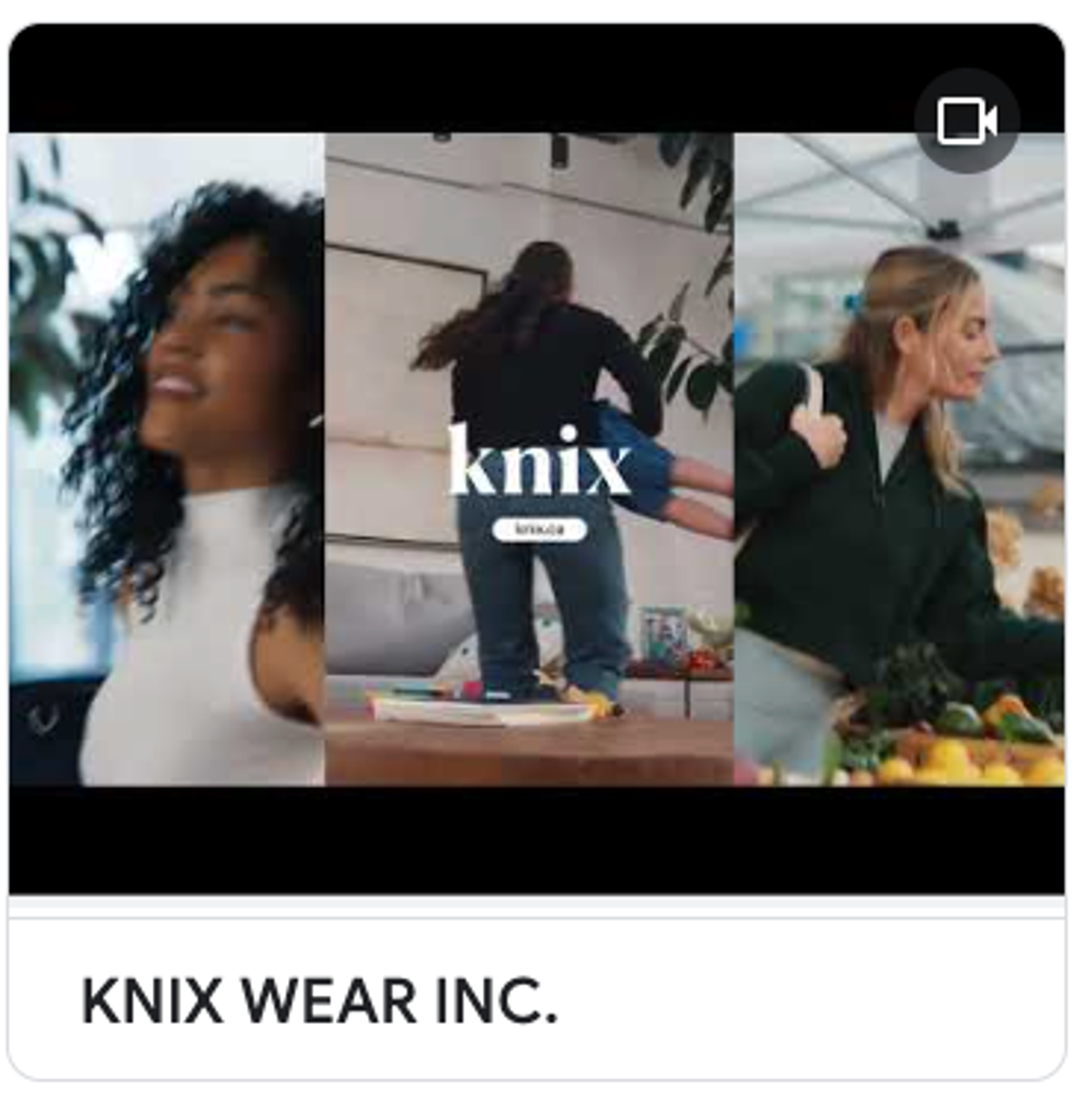 Video ad by Knix