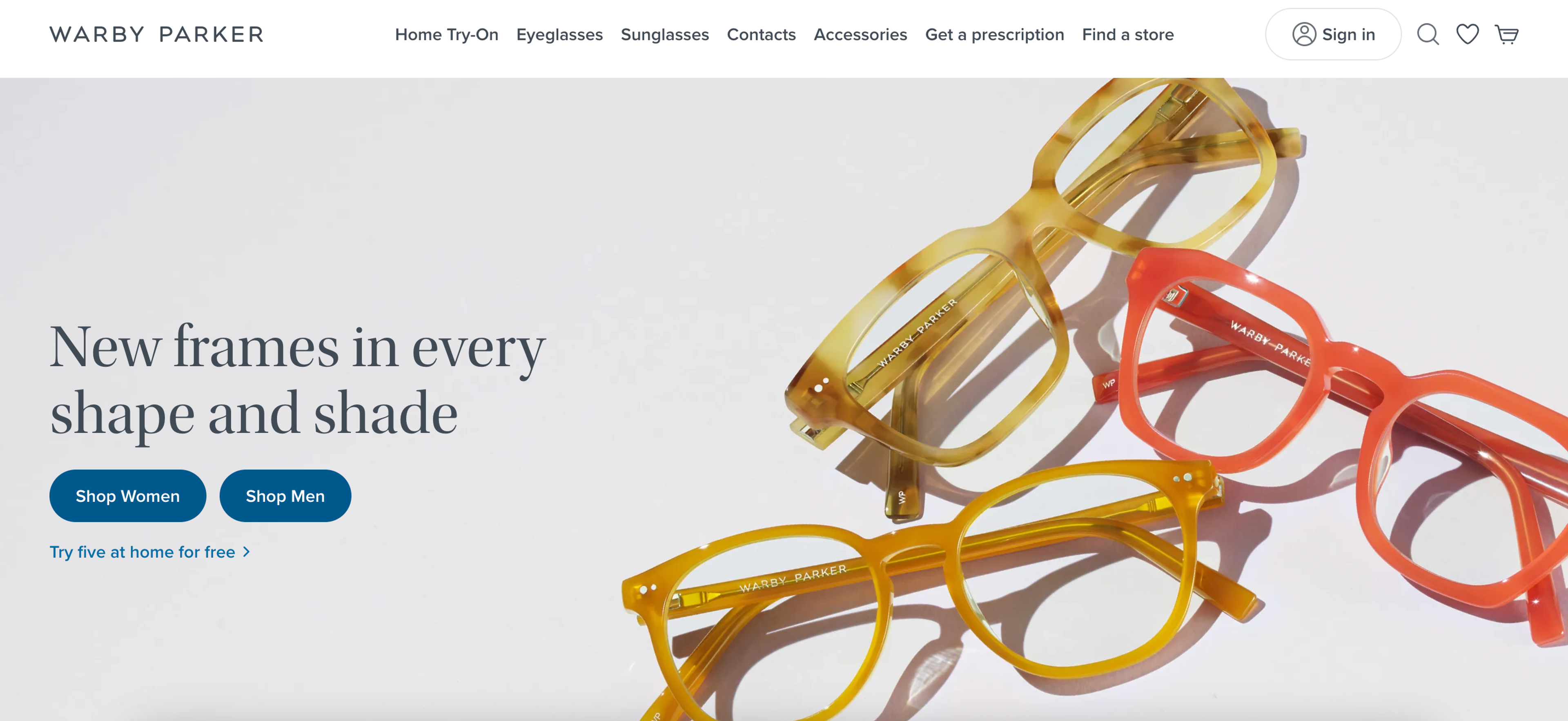 Warby Parker DTC company