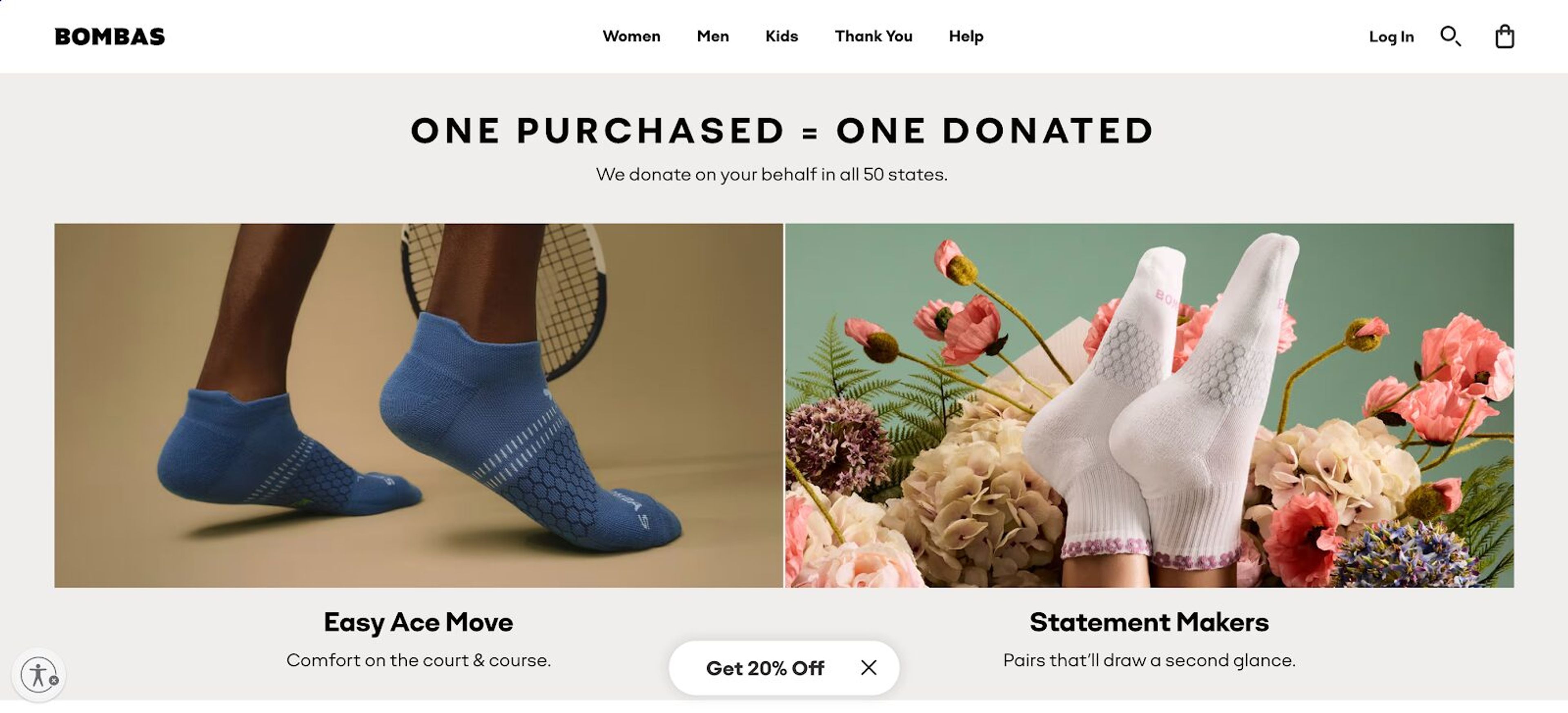 Bombas discount pricing strategy