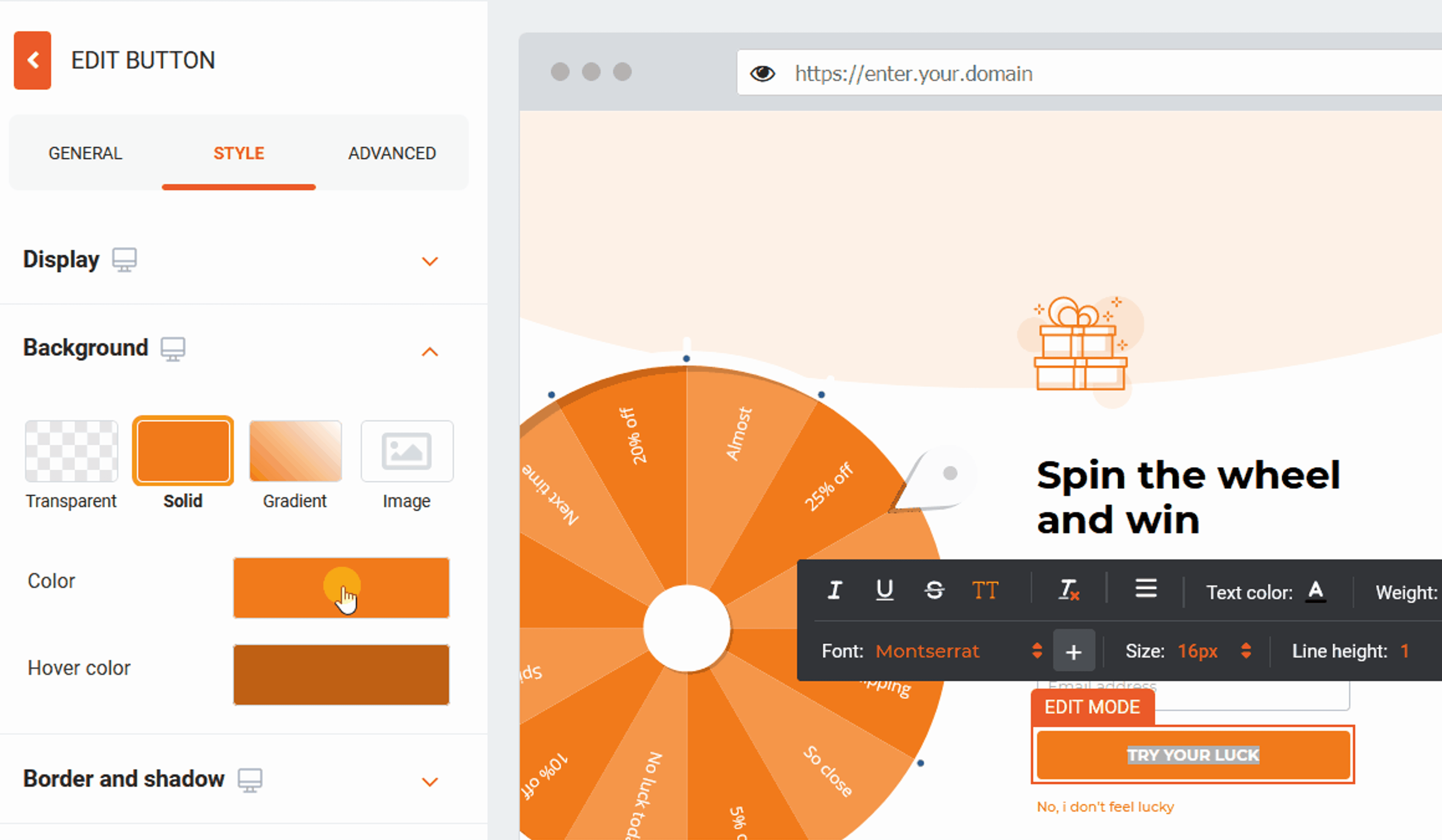 Illustration for: Recently used colors, Deactivate teaser in mobile view, New Lucky Wheels ➕ more