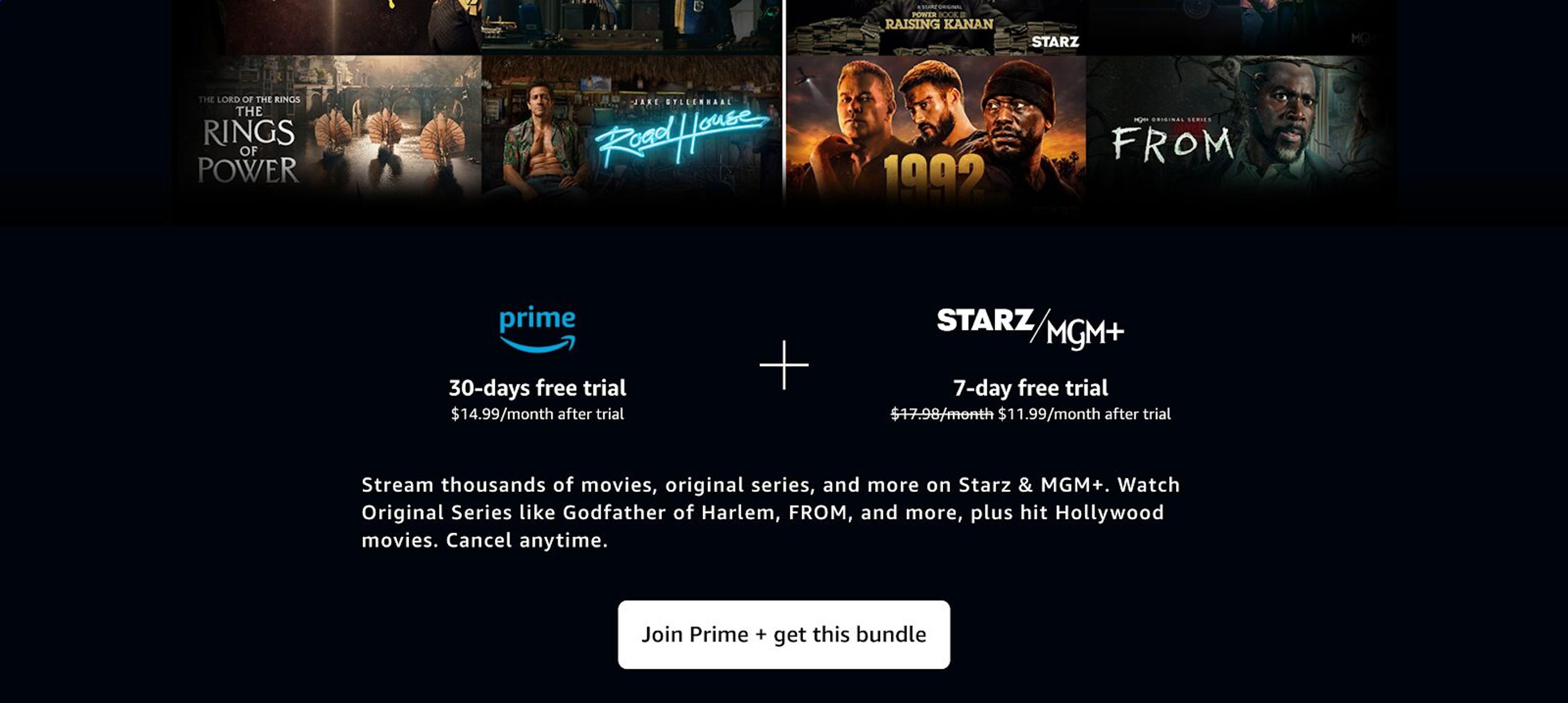 Subscription bundles like Amazon's works great, as part of their product bundling strategy.