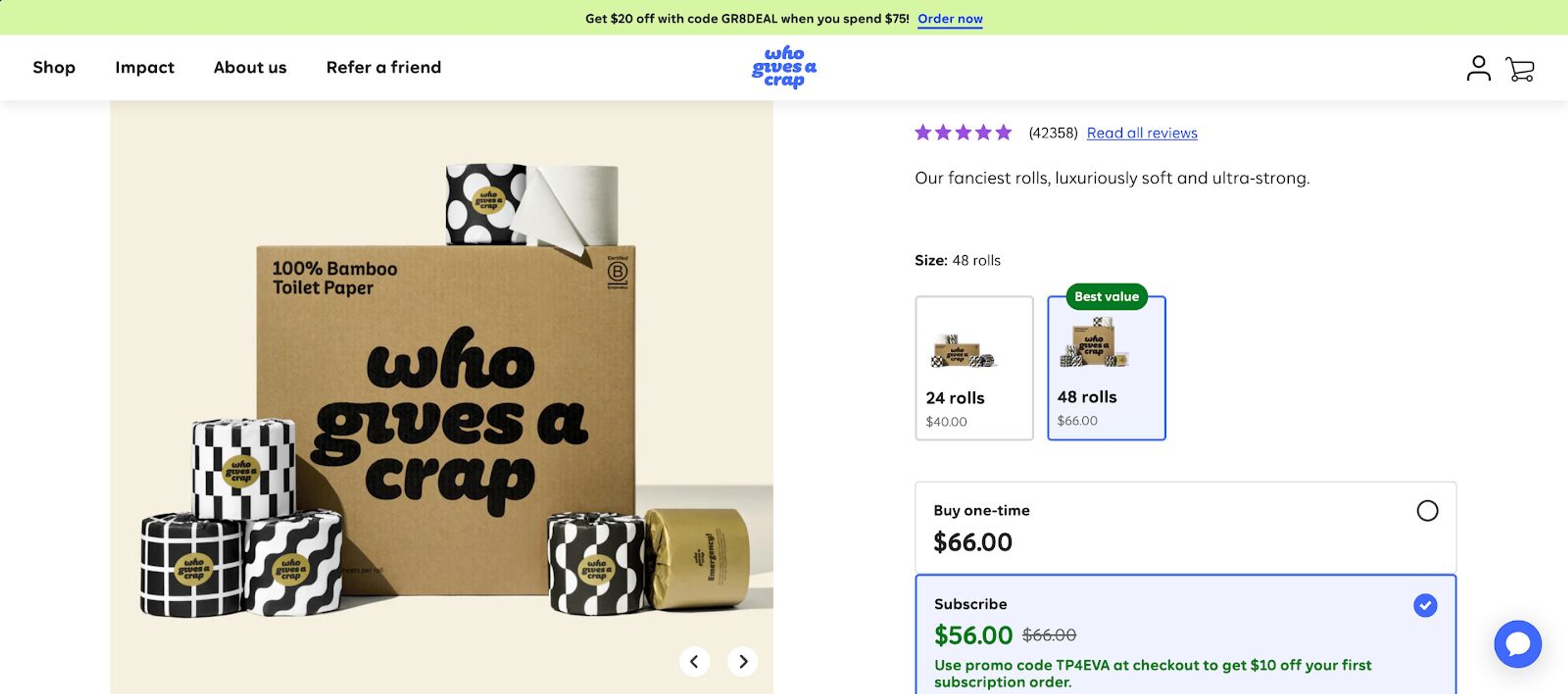 Their business practices include the wrapping