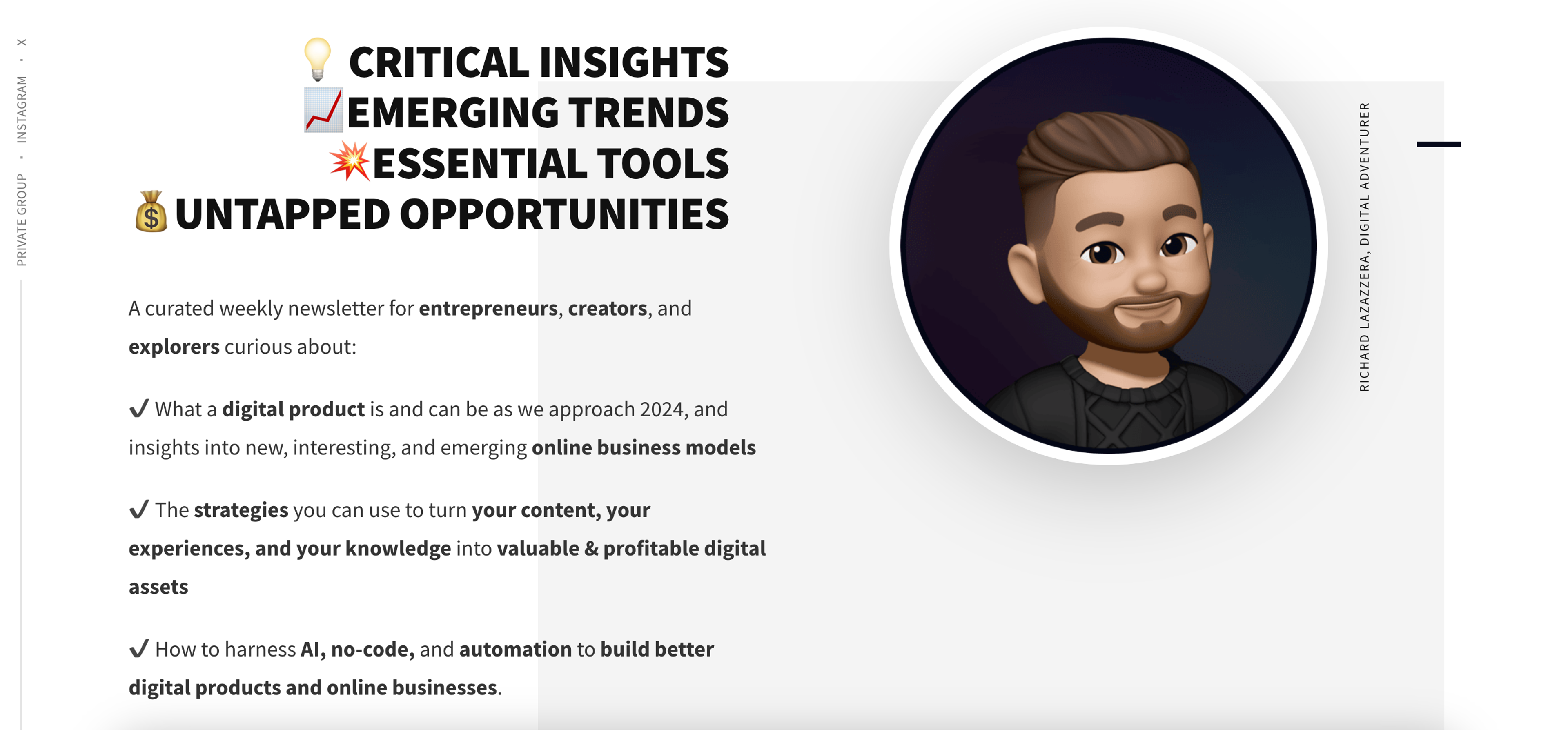A Better Lemonade Stand is a weekly newsletter by Richard Lazazerra covering ecommerce essentials