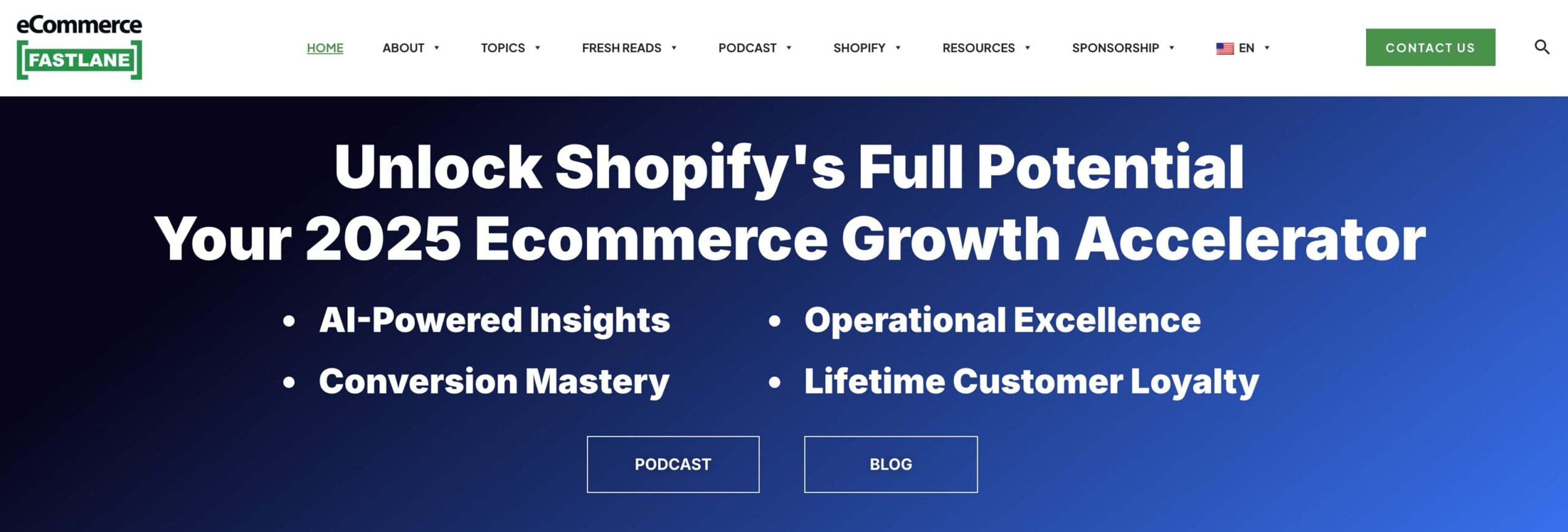 ecommerce fastlane blog