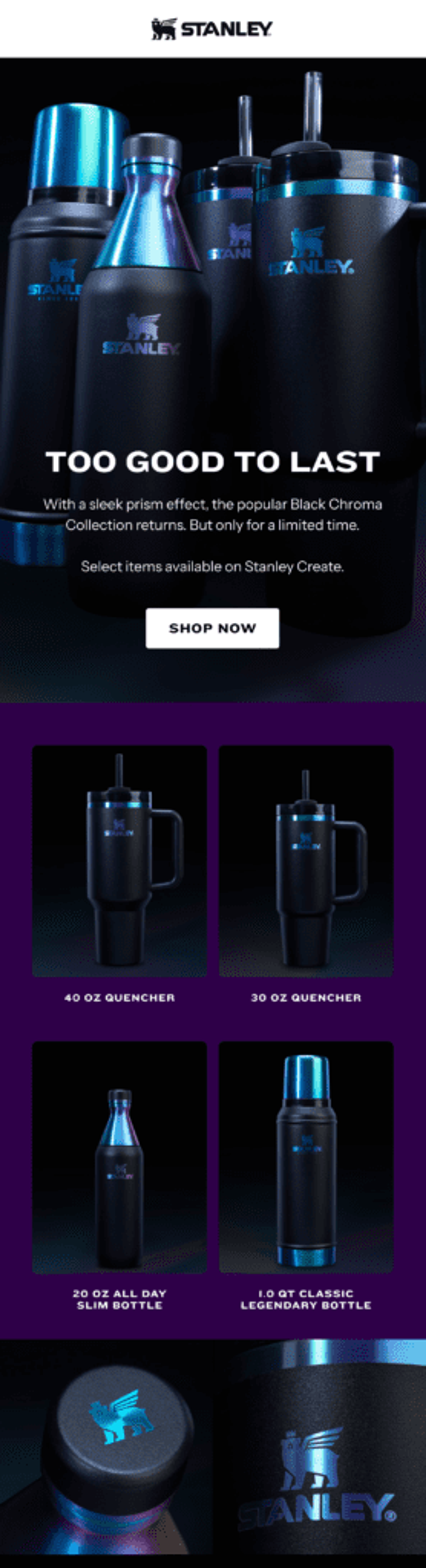 Stanley email marketing campaign