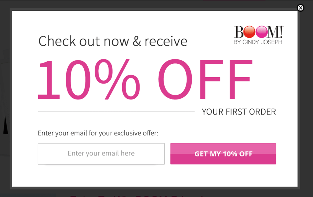 BOOM! set up a campaign that encourages the hottest prospects to complete their purchases immediately