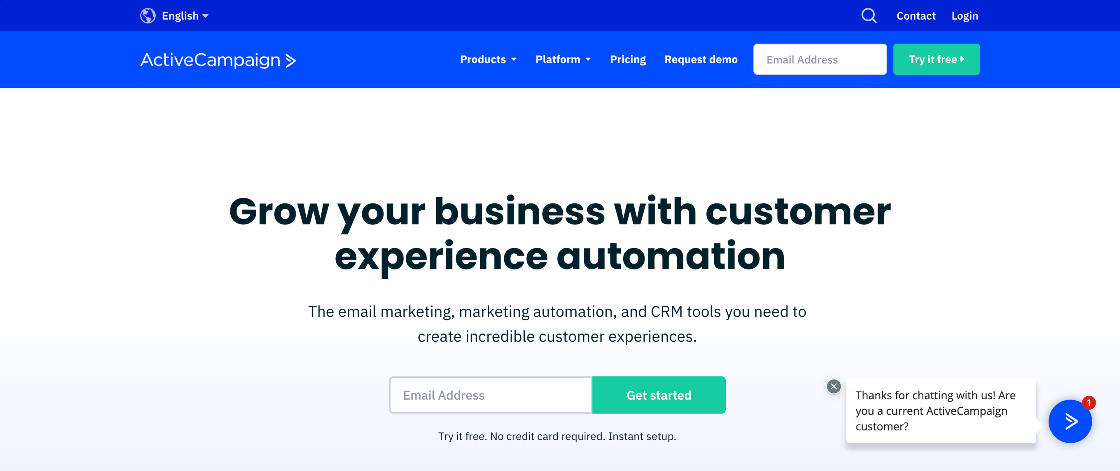ActiveCampaign is a comprehensive marketing automation and lead generation software