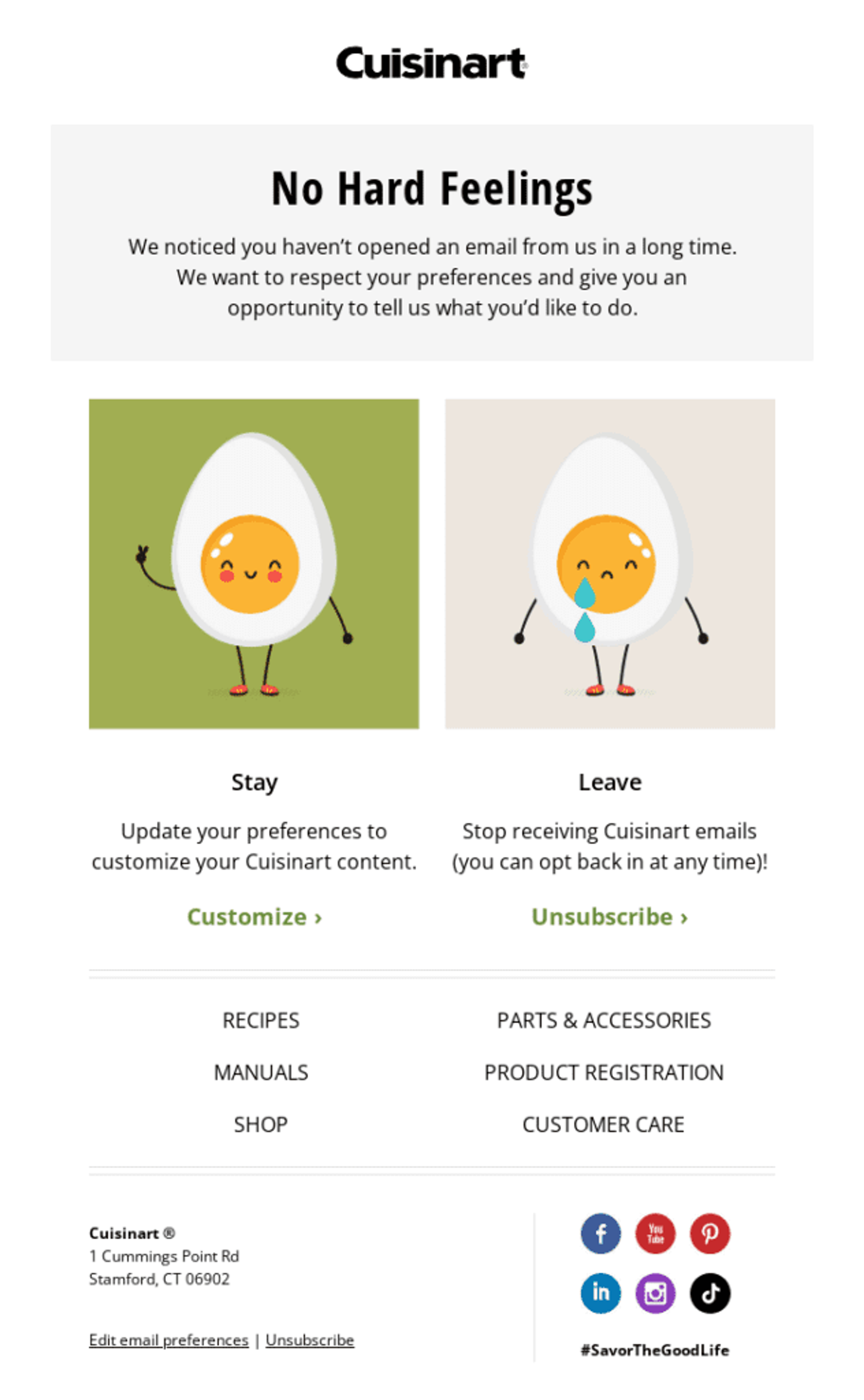 Permission-based email marketing campaigns example