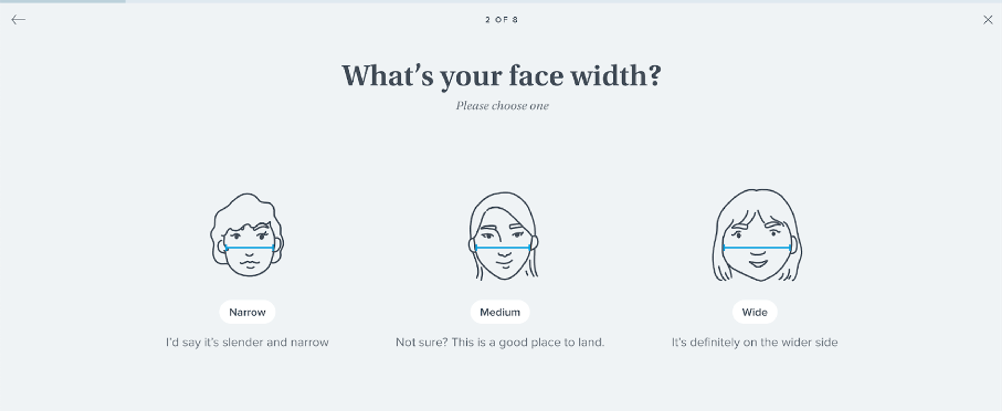 Zero-party data collection from Warby Parker