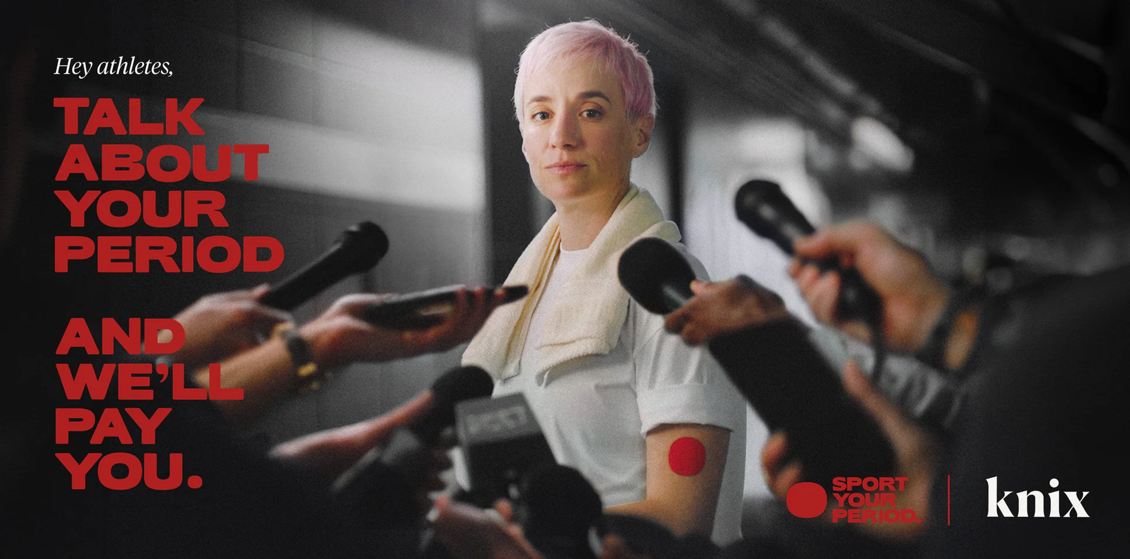 Sport your period campaign