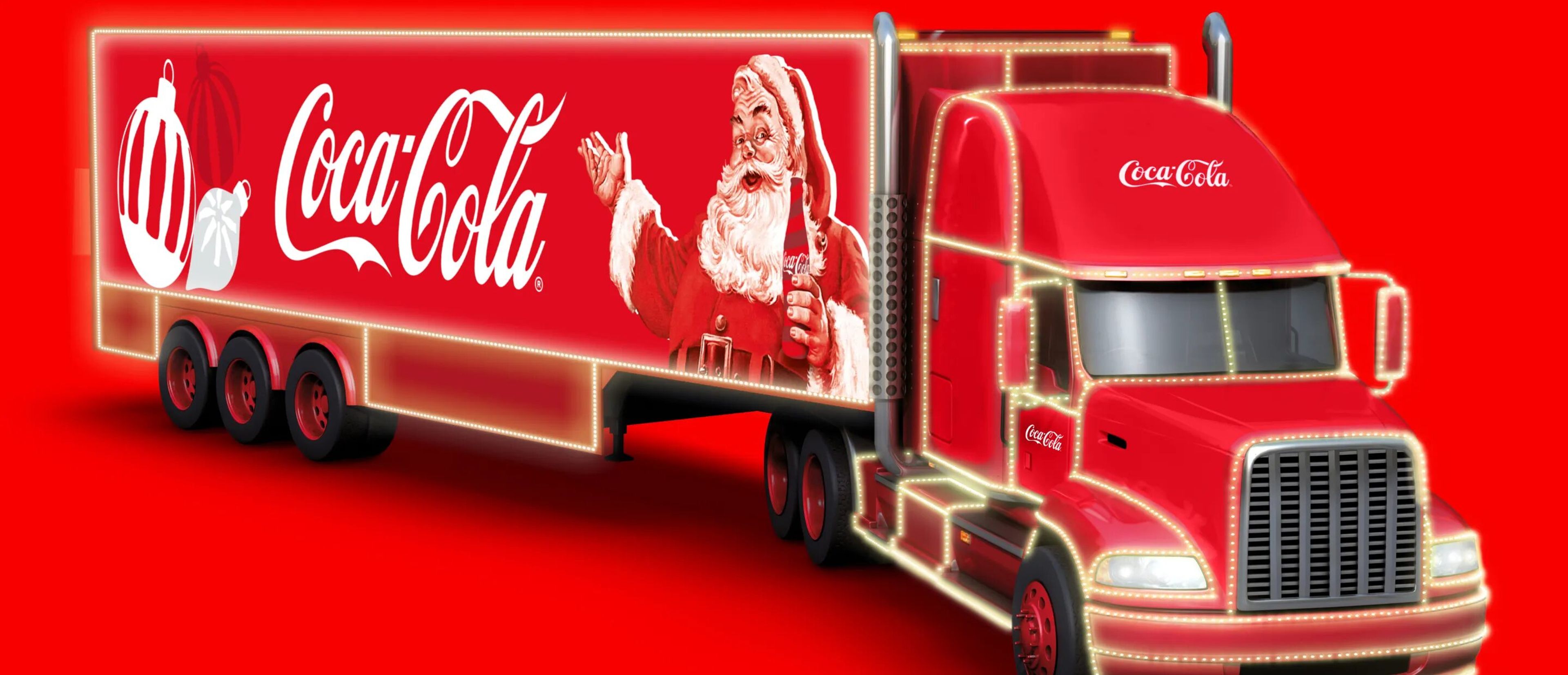 Coca-Cola Christmas truck