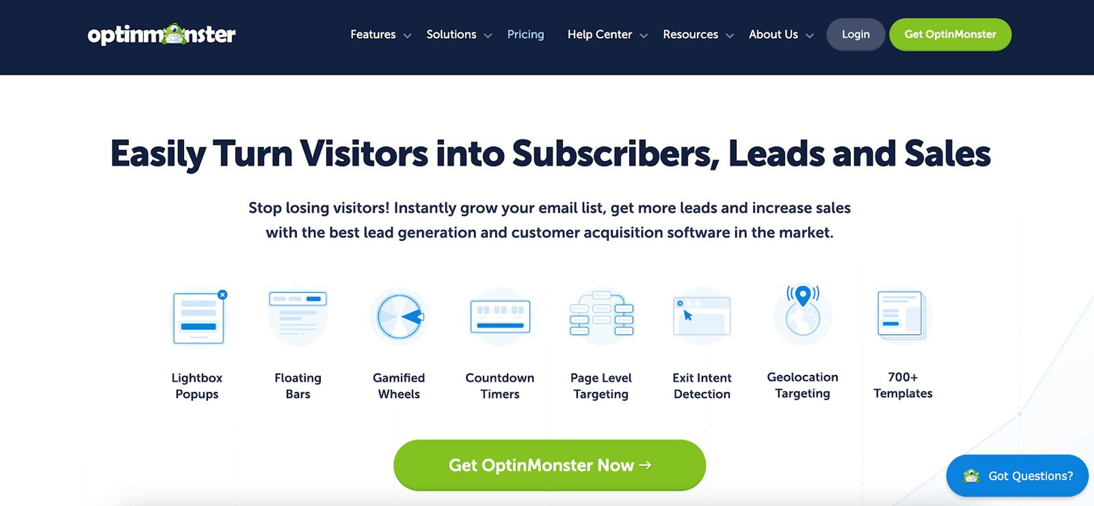 OptiMonster helps to build a better online shopping experience