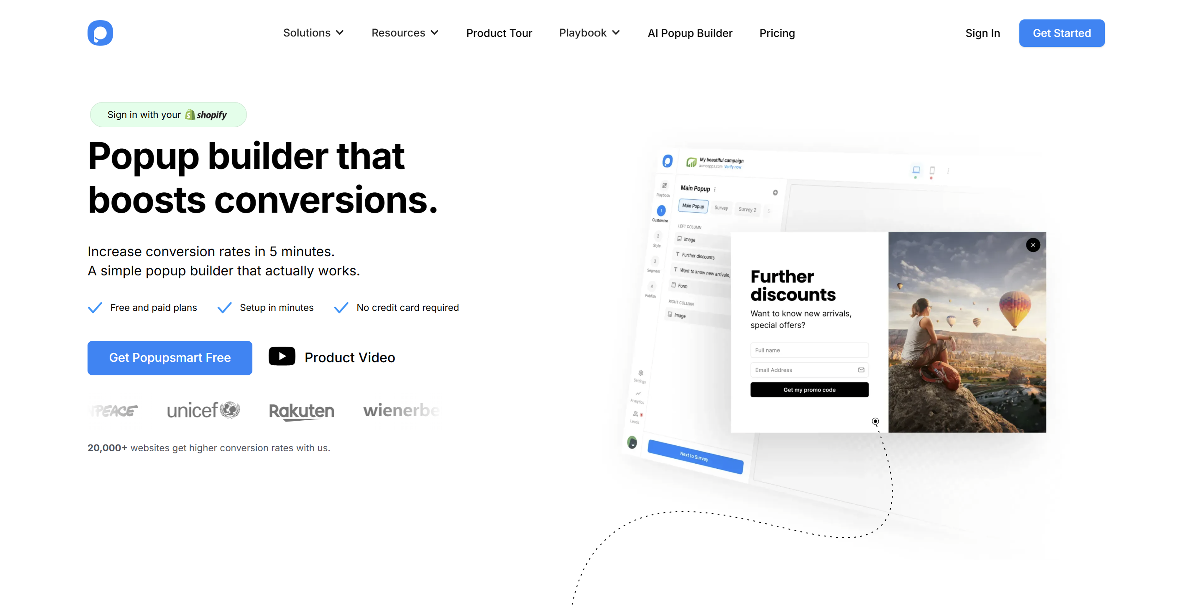 Popupsmart AI is a great app to fine tune your pop ups and get increased engagement, and more email subscribers.