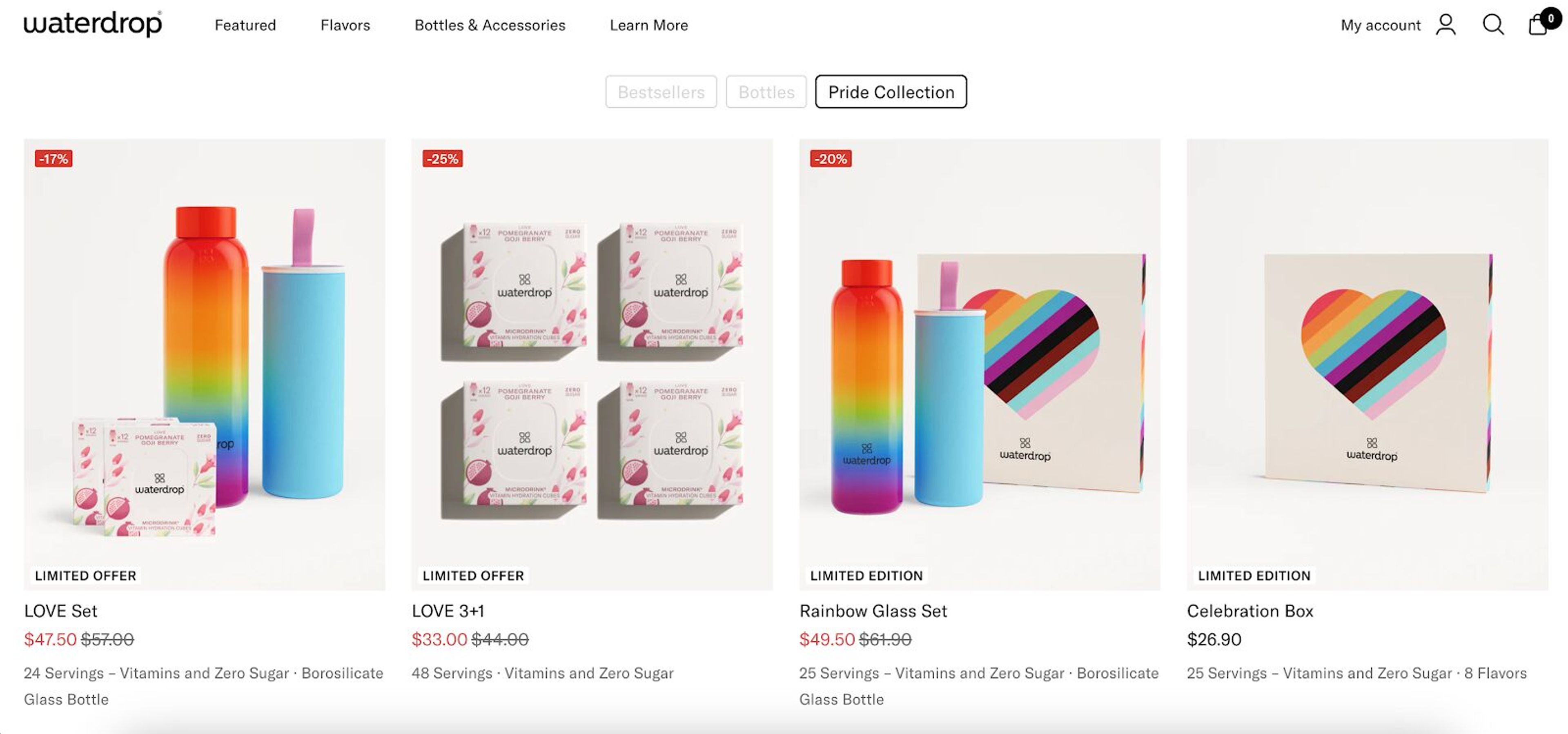 Create limited editions for seasonal events.