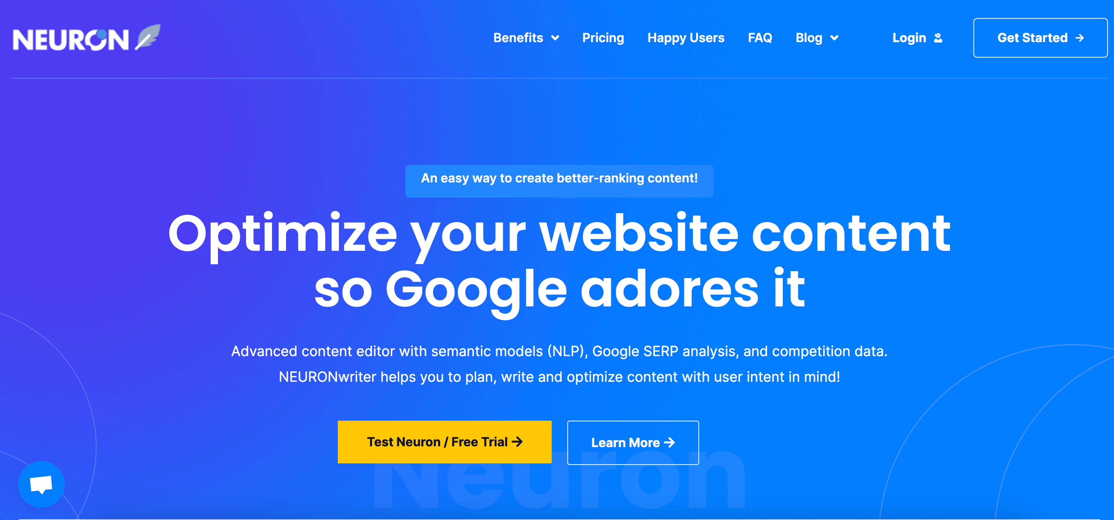 NeuronWriter AI SEO software
