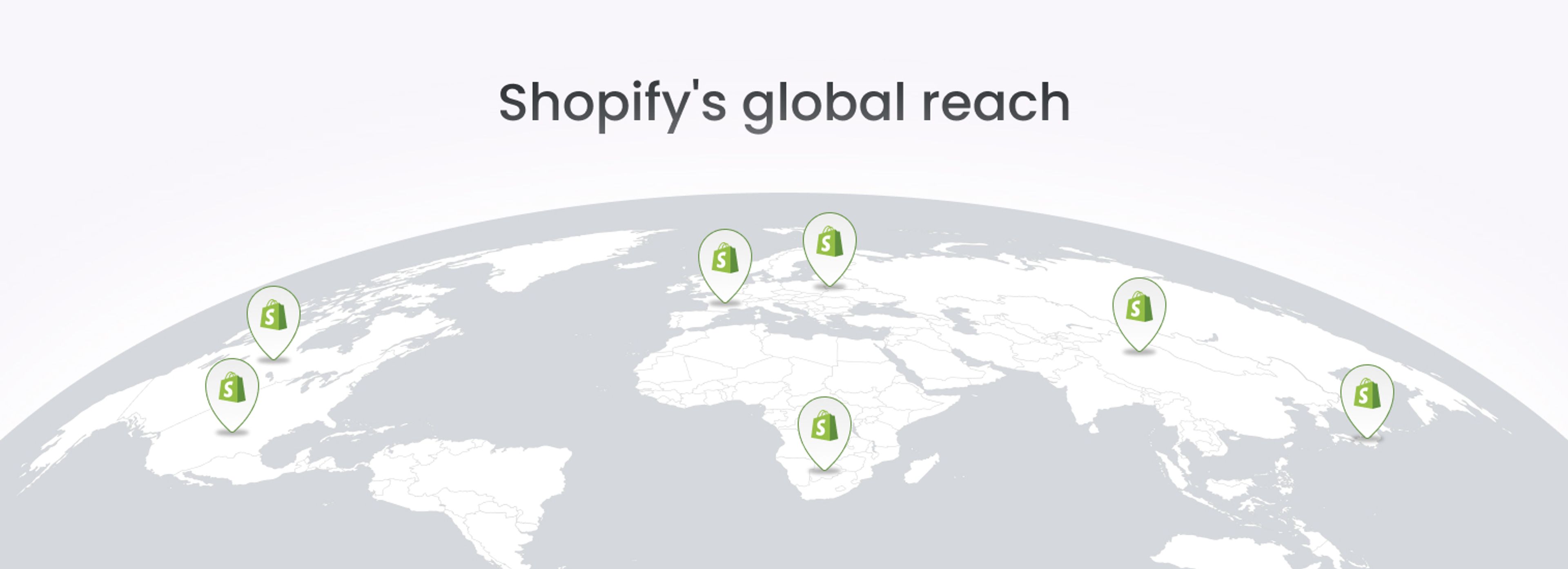 Shopify's global reach