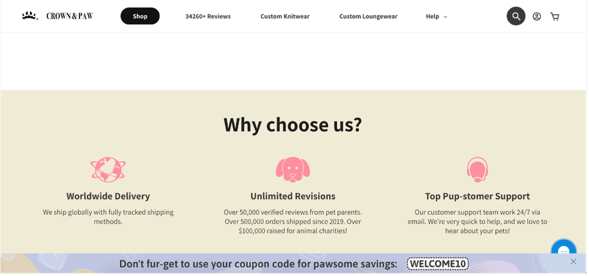 15 Website Announcement Bar Examples for Ecommerce Stores