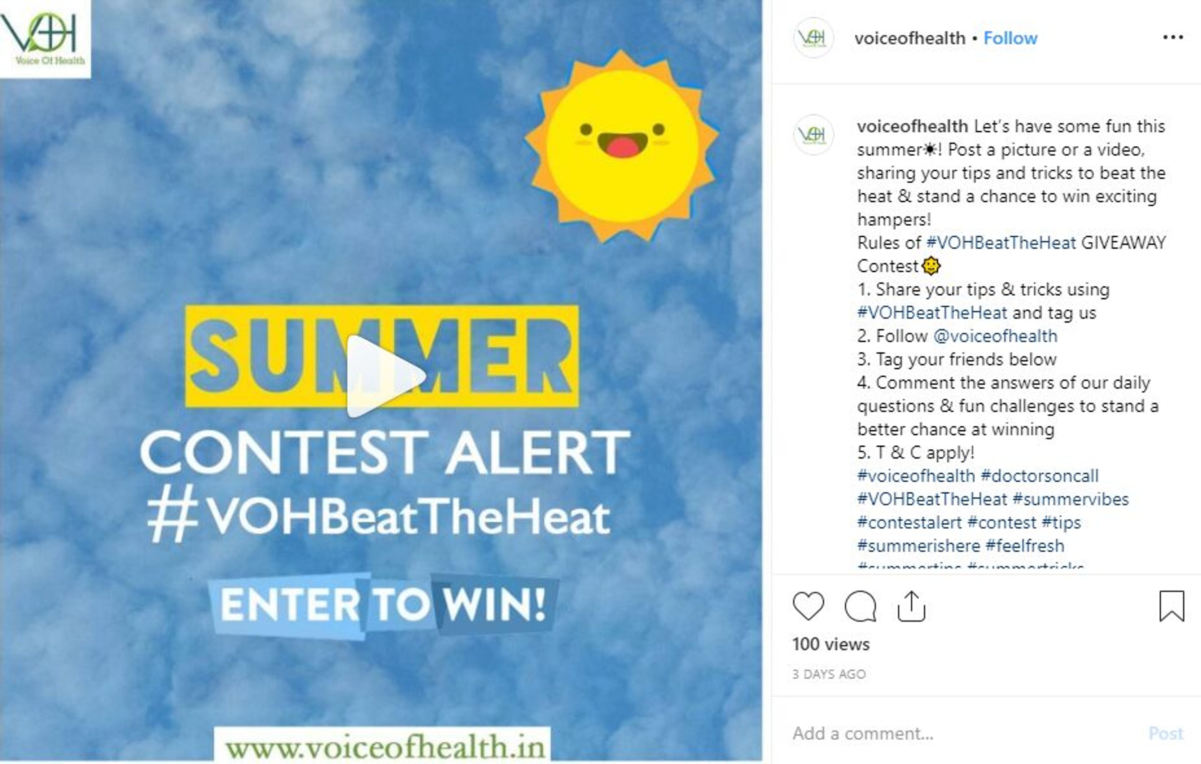 Increase your marketing efforts with summer contest