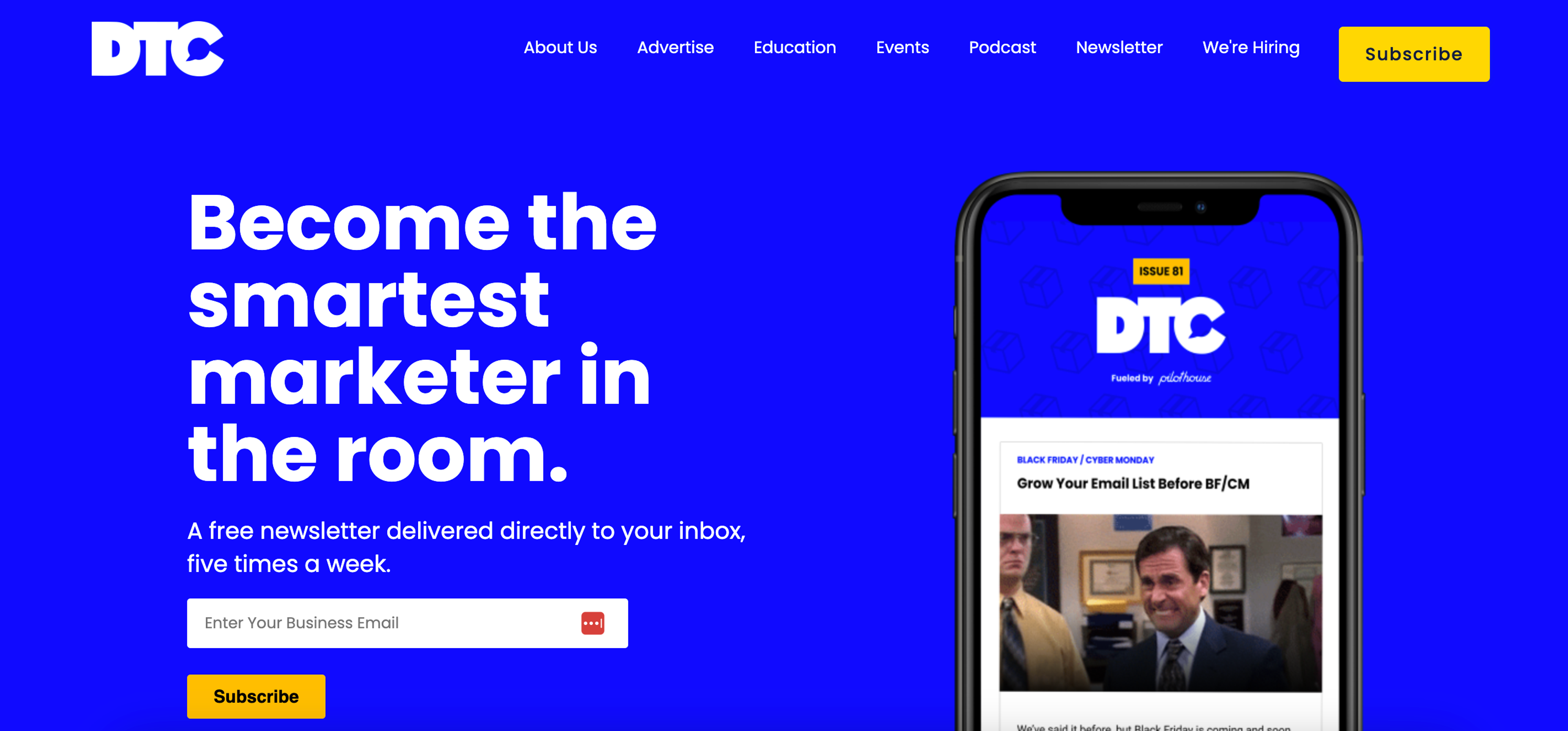 DTC Newsletter like other e commerce newsletters help web retailers to stay up to date.