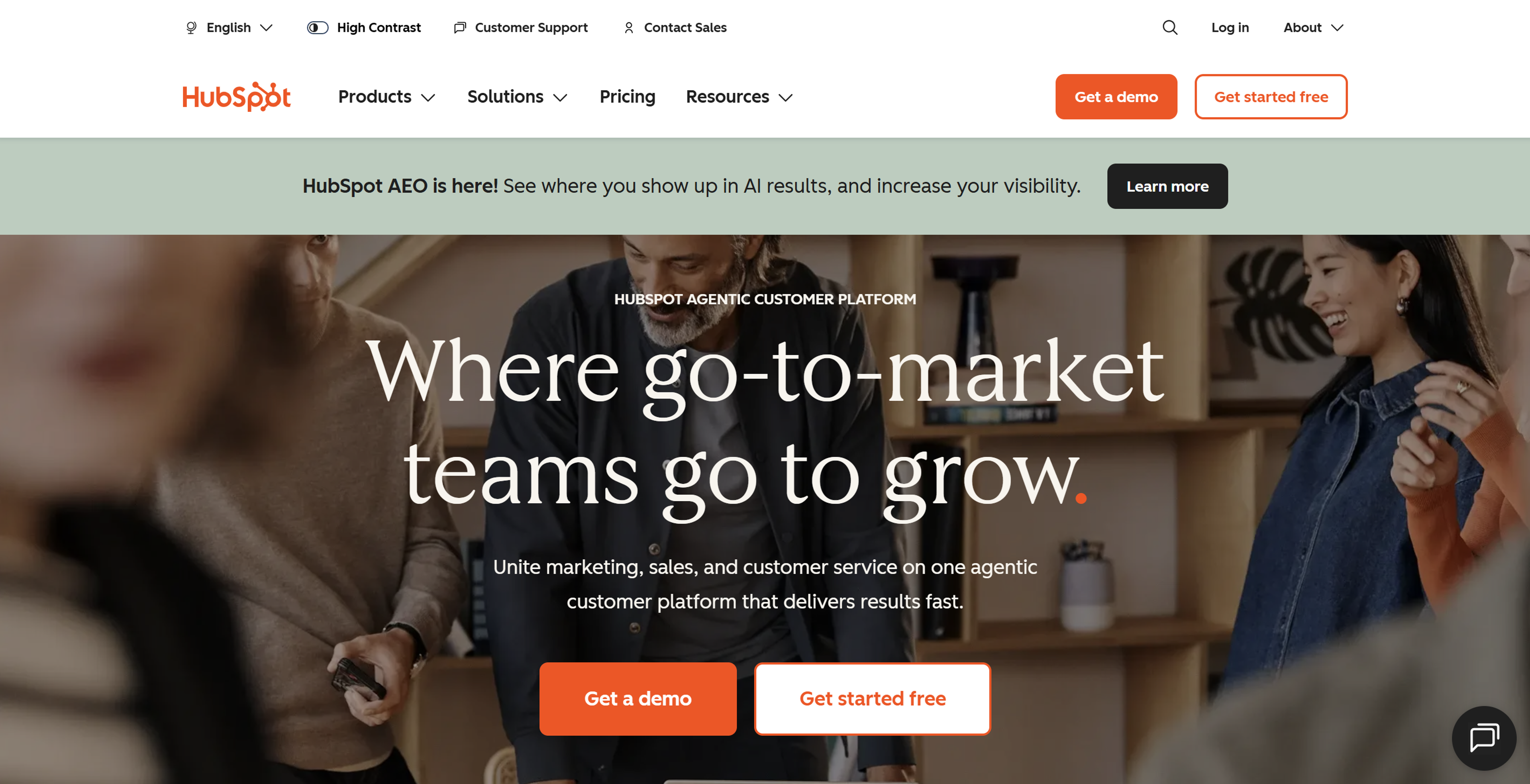 Hubspot is all-in-one CRM, sales and email marketing tool