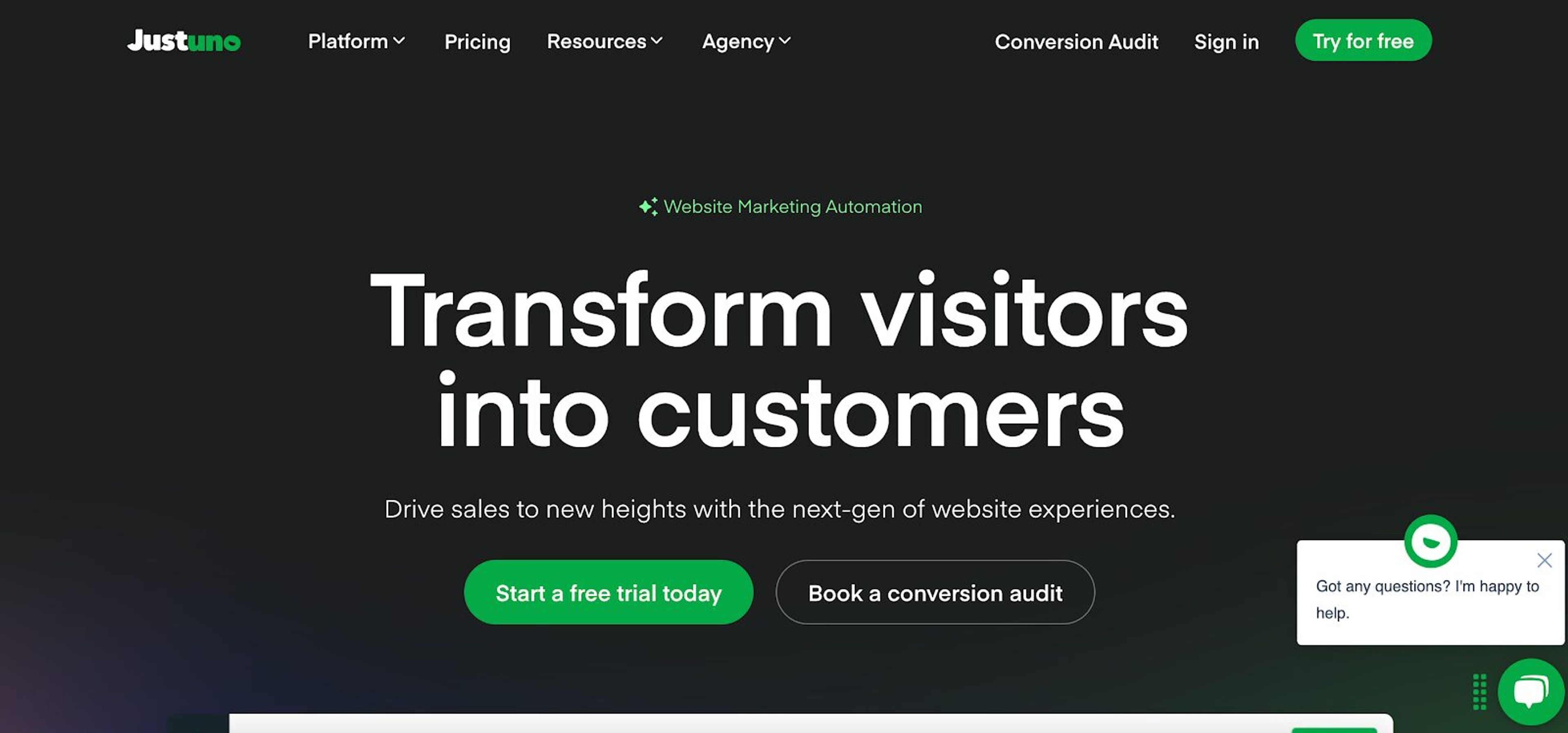 Justuno is conversion rate optimization tool to recover online shopping carts.