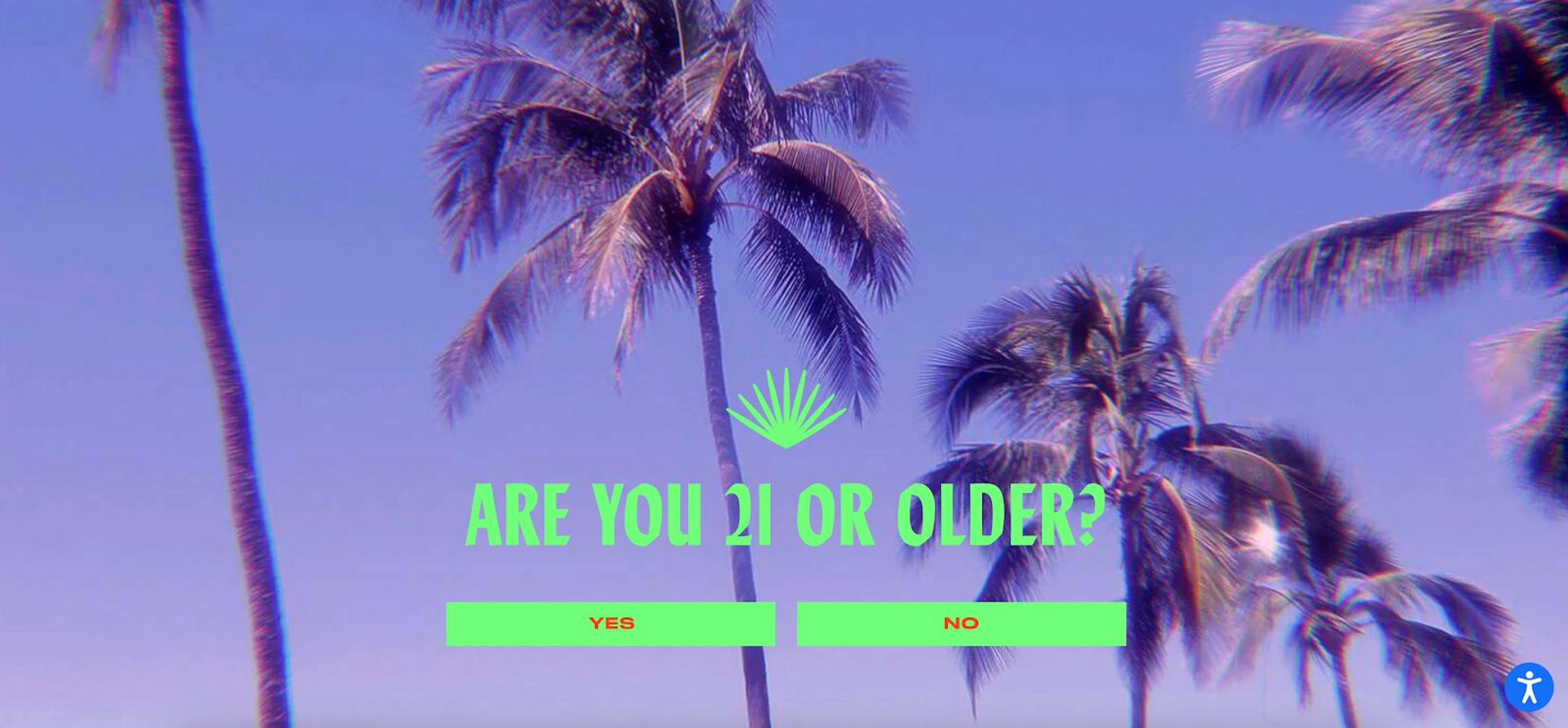 Onda Tequila's age gate to filter underage users is effective.