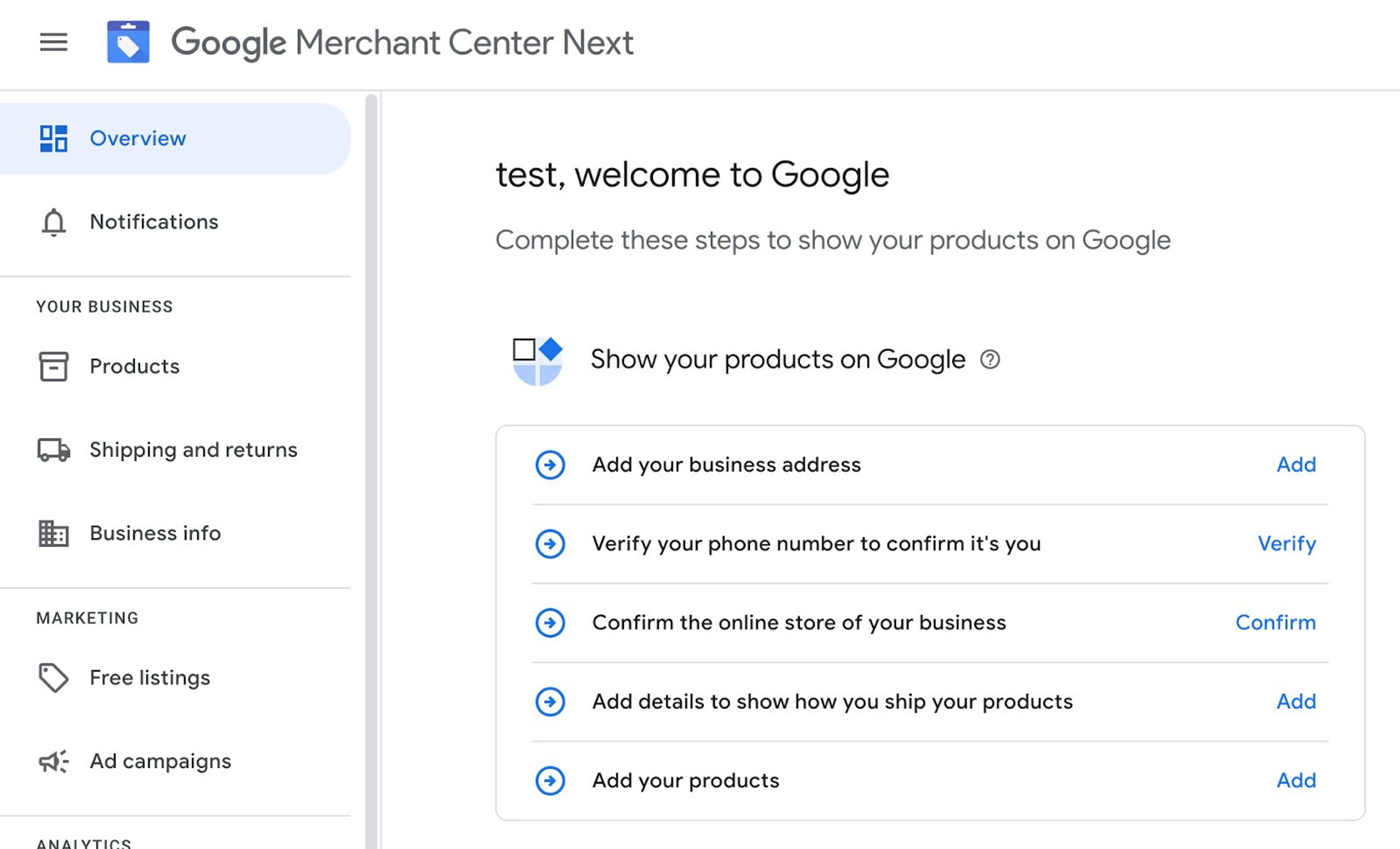 Go through the checklist here, and fill rest of the information.