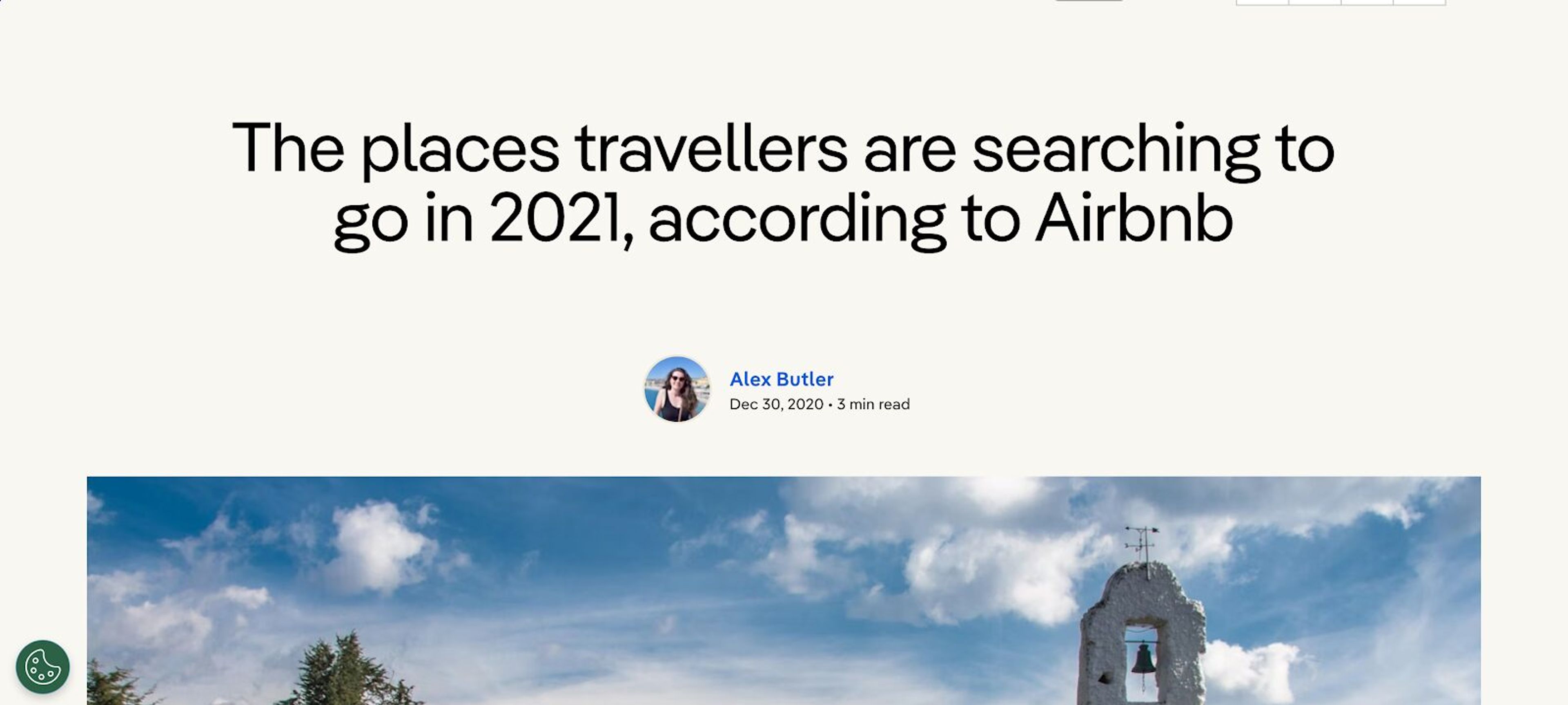Another cross marketing example from Airbnb and Lonely Planet.