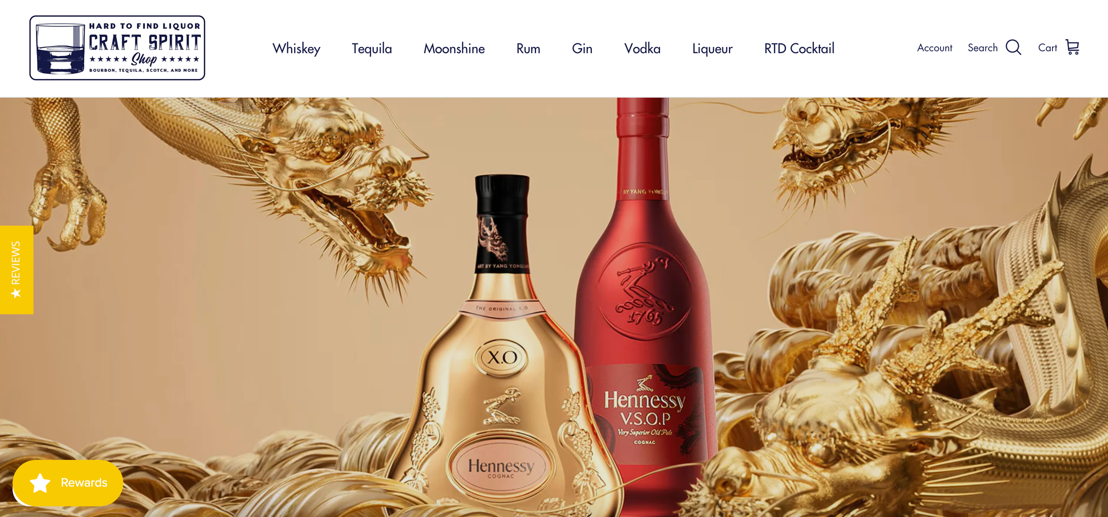Craft Spirit Shop's home page