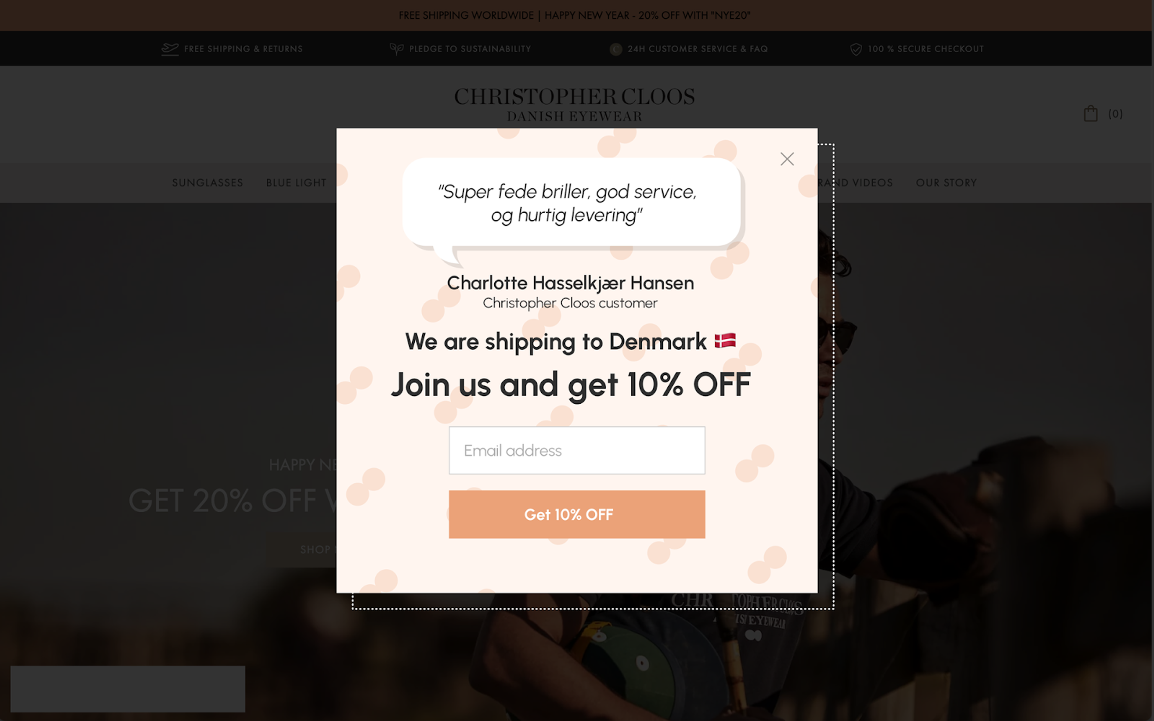 Geo-targeted personalized message