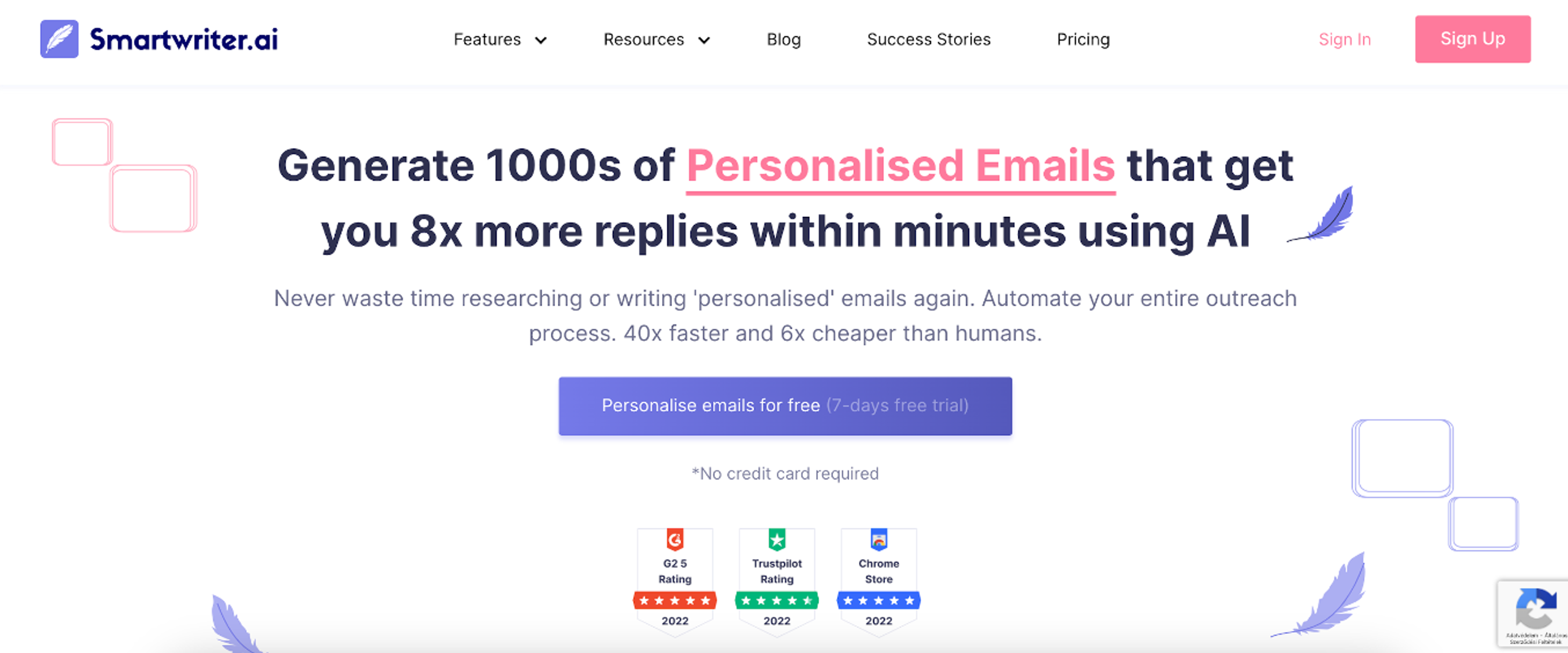 SmartWriter marketing tool