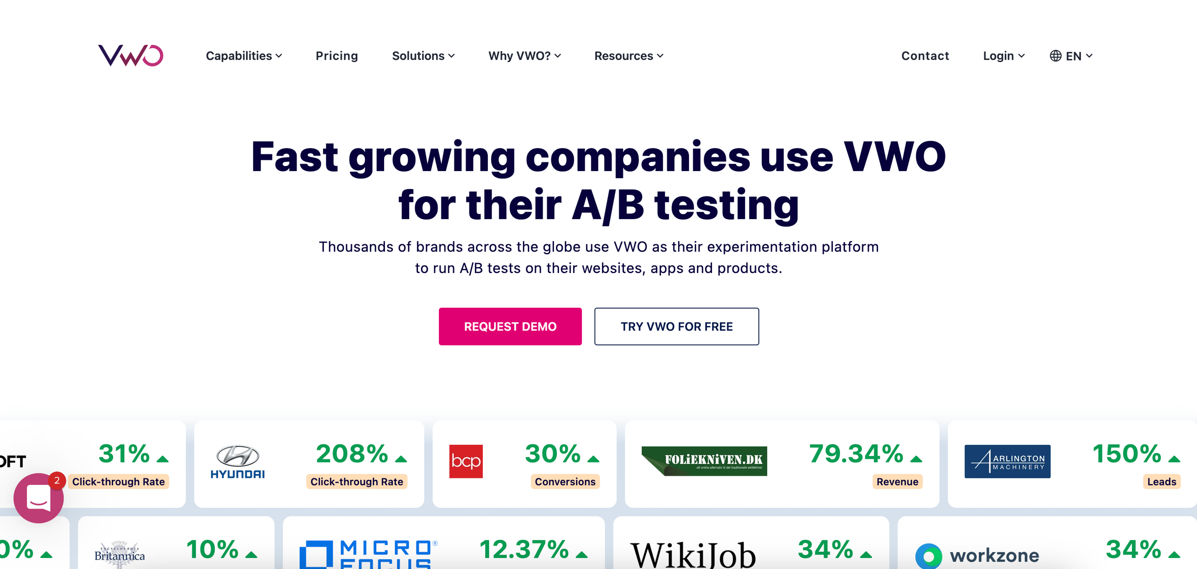 VWO Testing is one of the best Google optimize alternatives in 2023