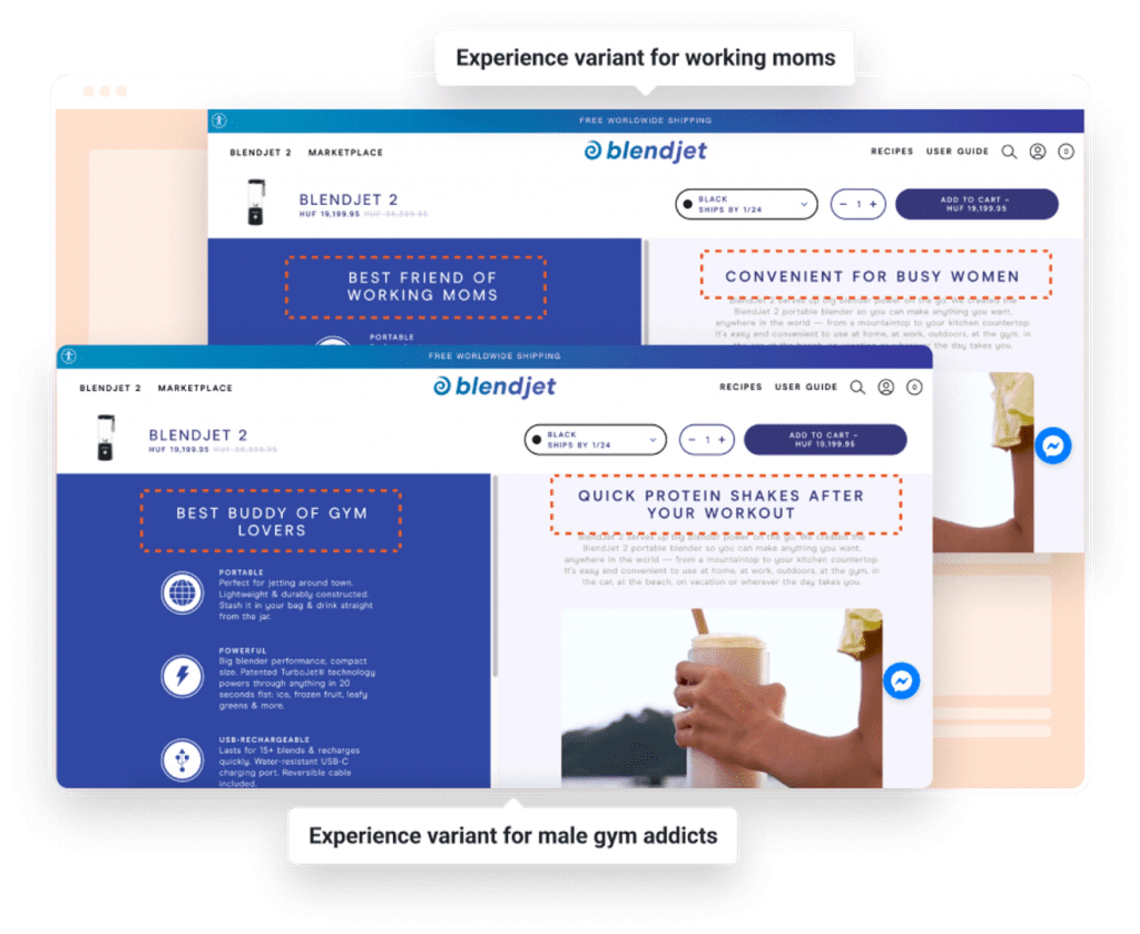 Deliver customer journeys that are personalized with OptiMonk