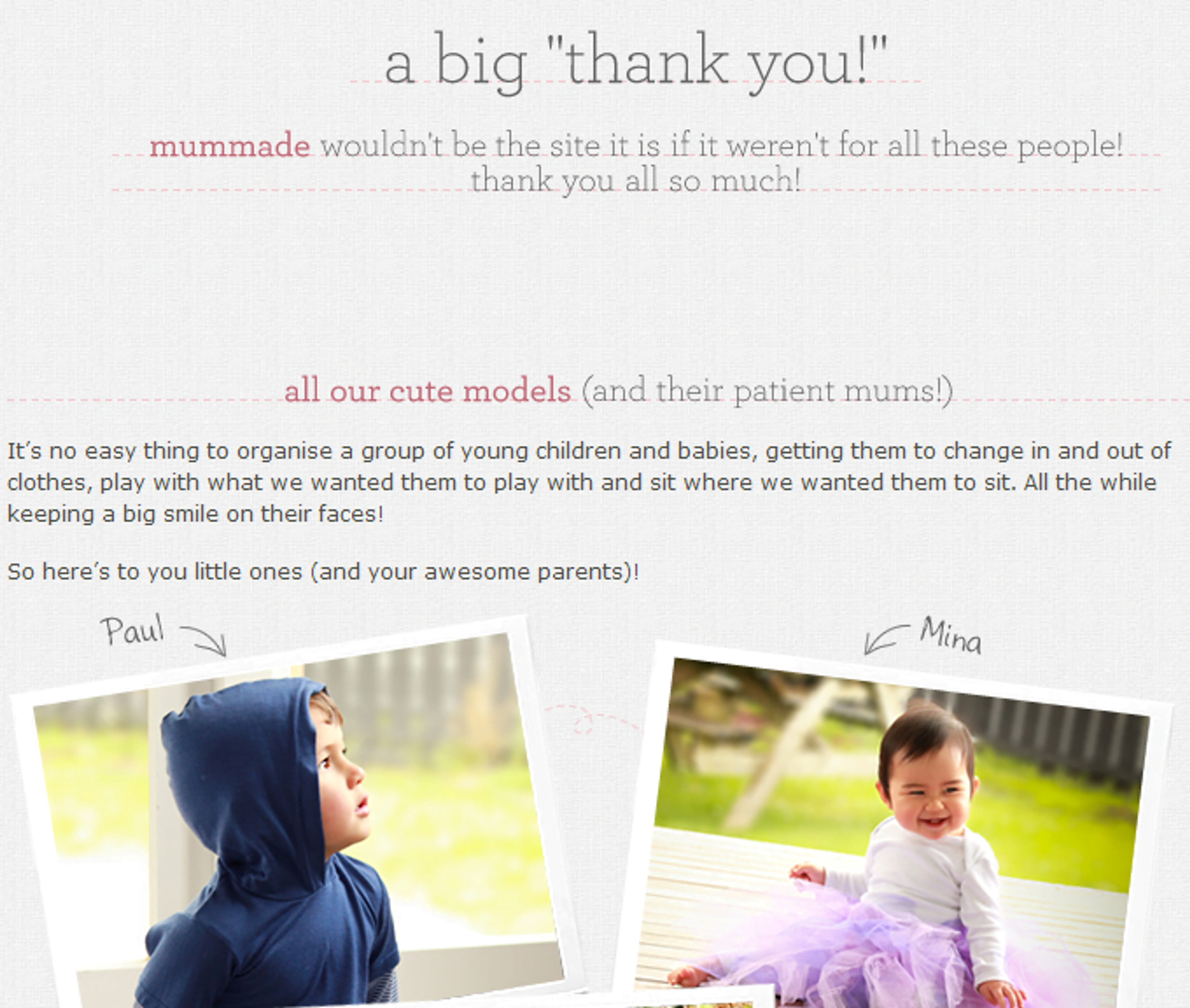 Mummade online store