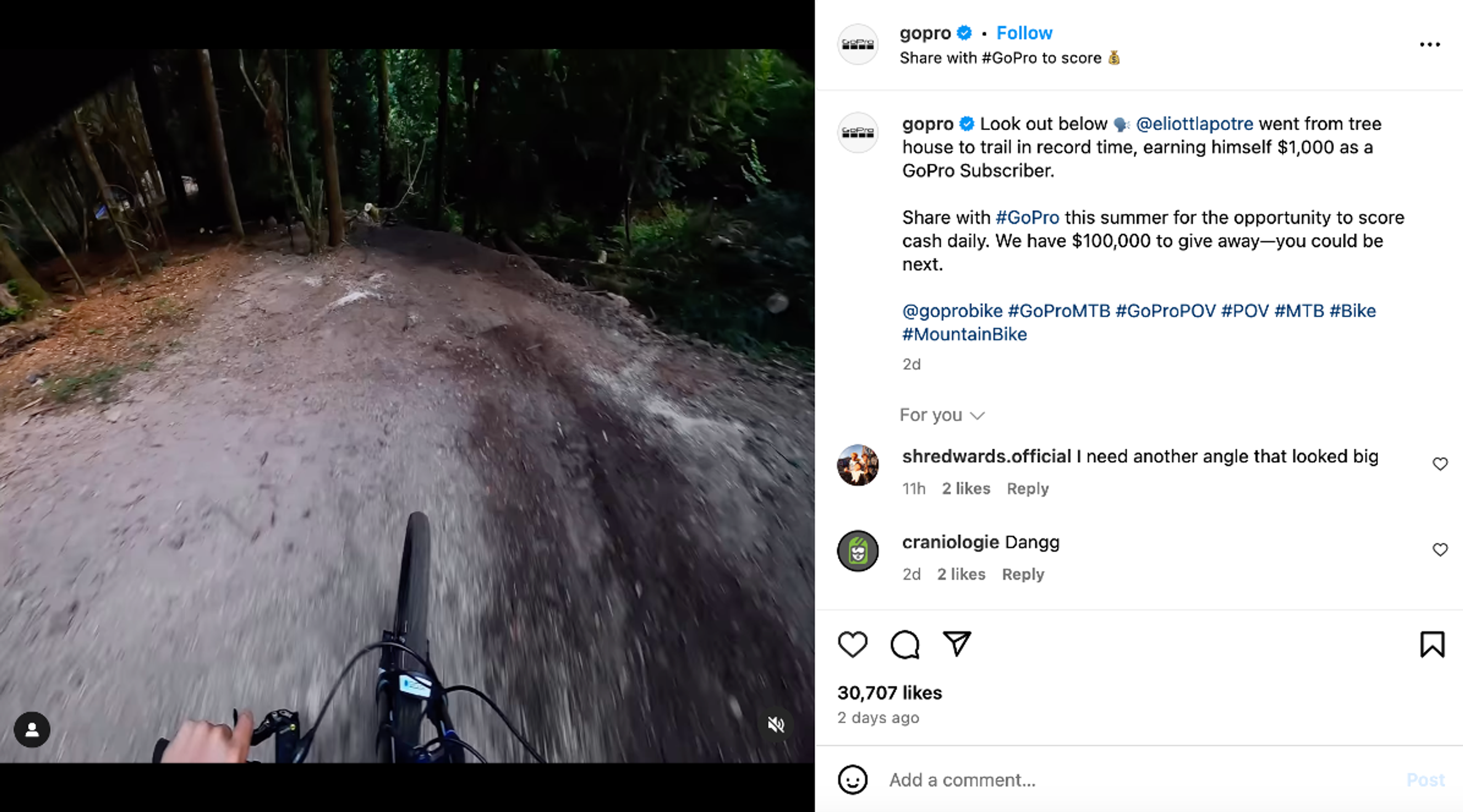 GoPro social media marketing