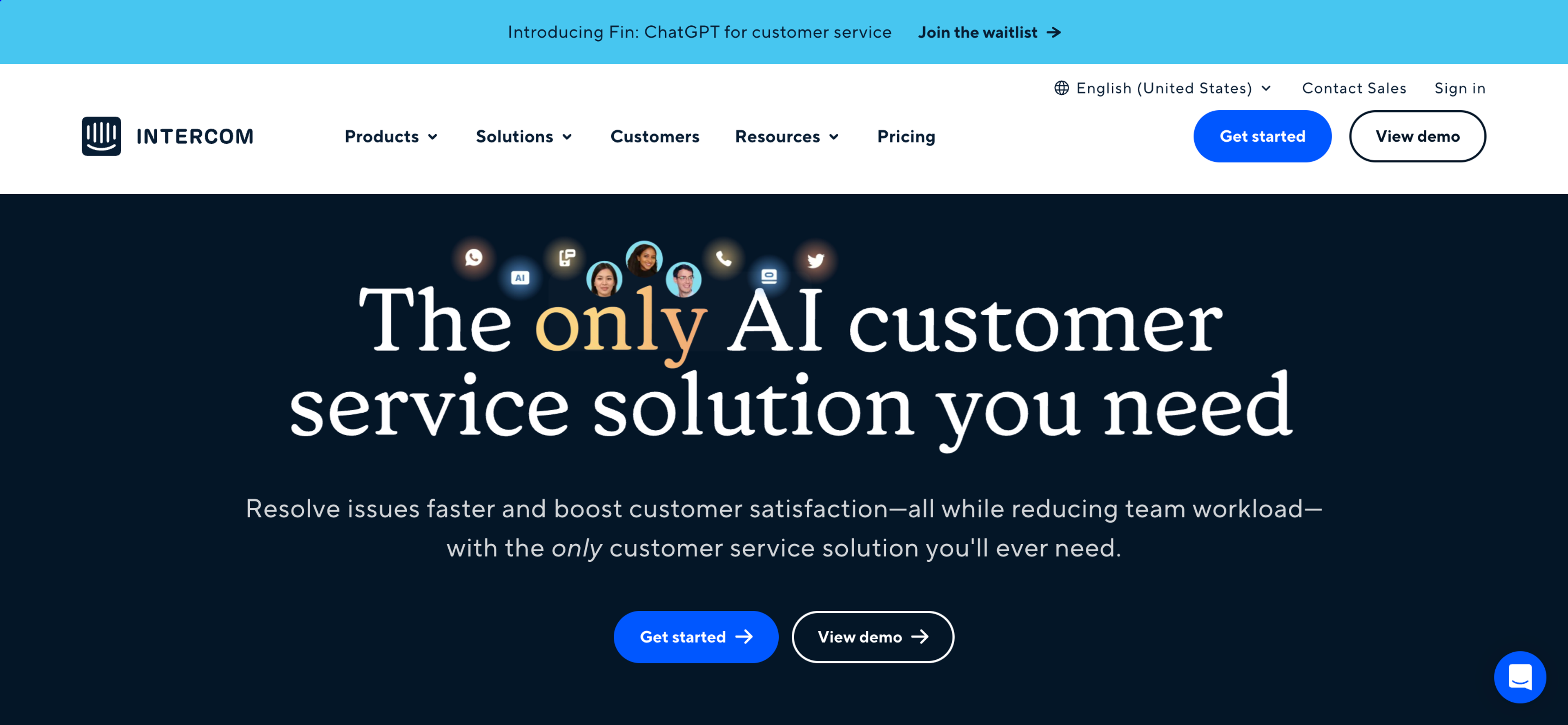 Intrecom customer relations platform
