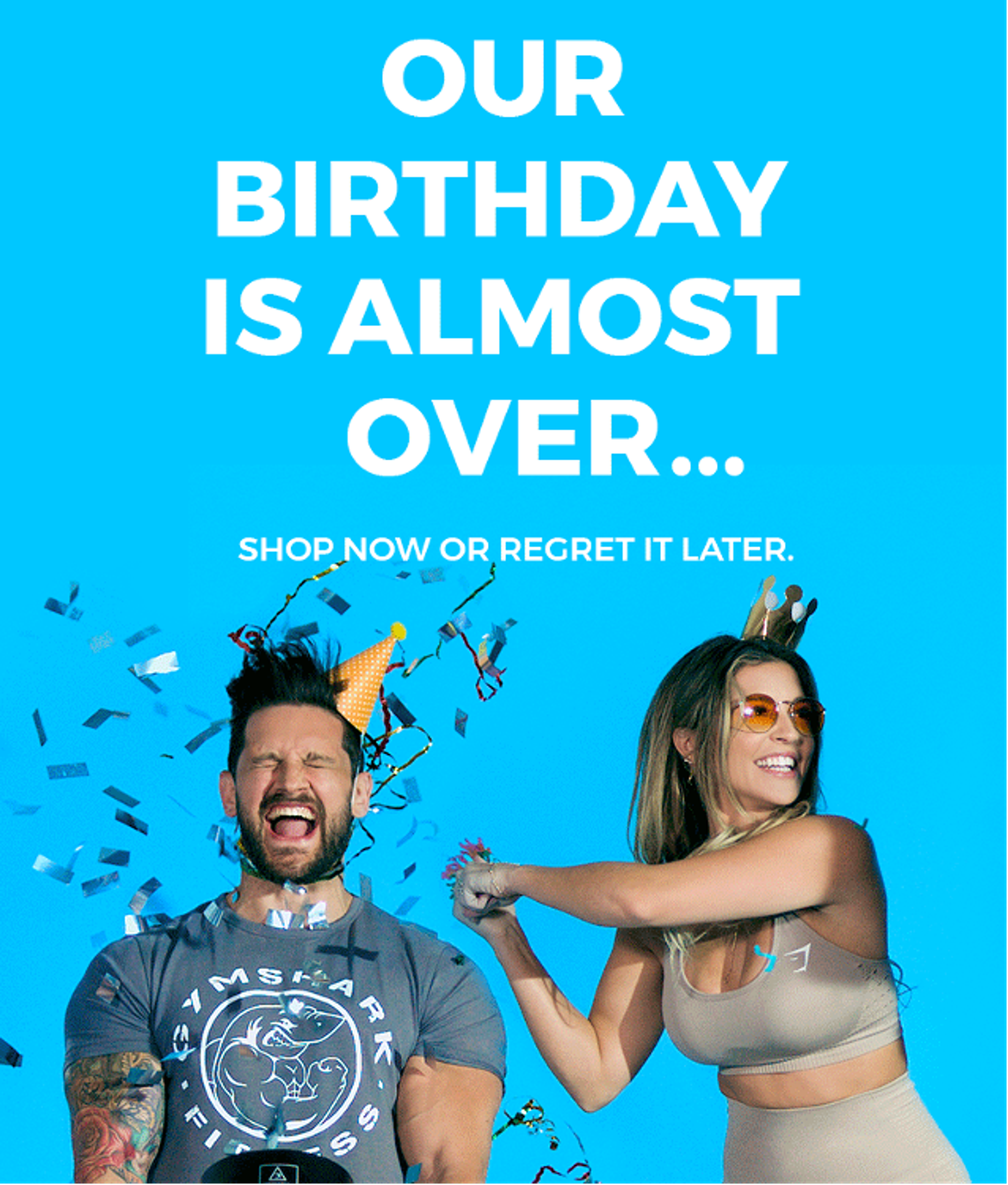 Gymshark sales promotion examples