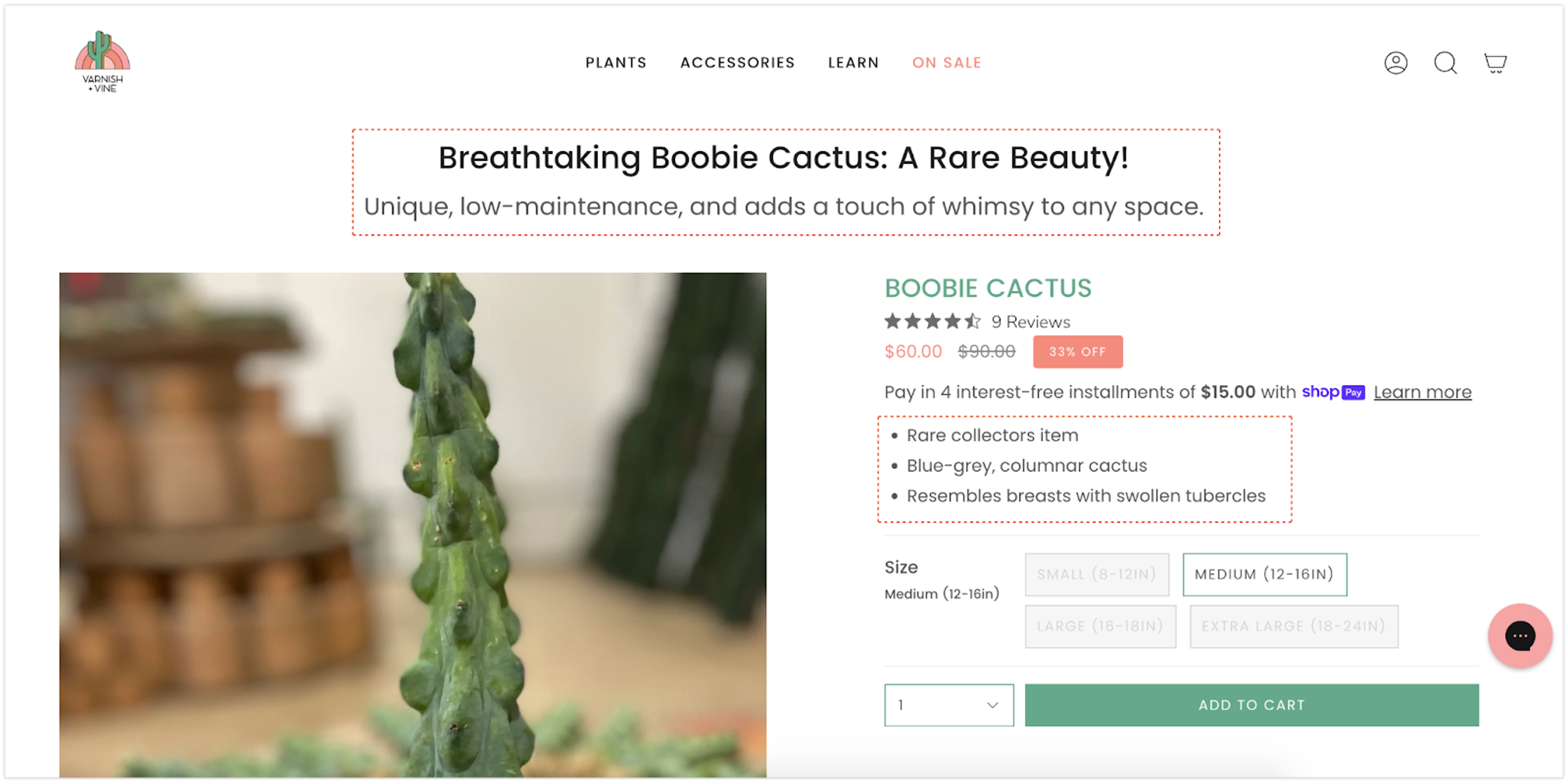 To increase conversion rates Smart Product Page Optimizer added optimized headlines, subheadlines and benefits lists.