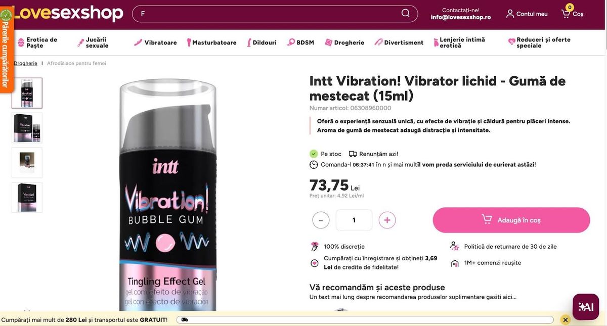 Love Sex Shop product page 2