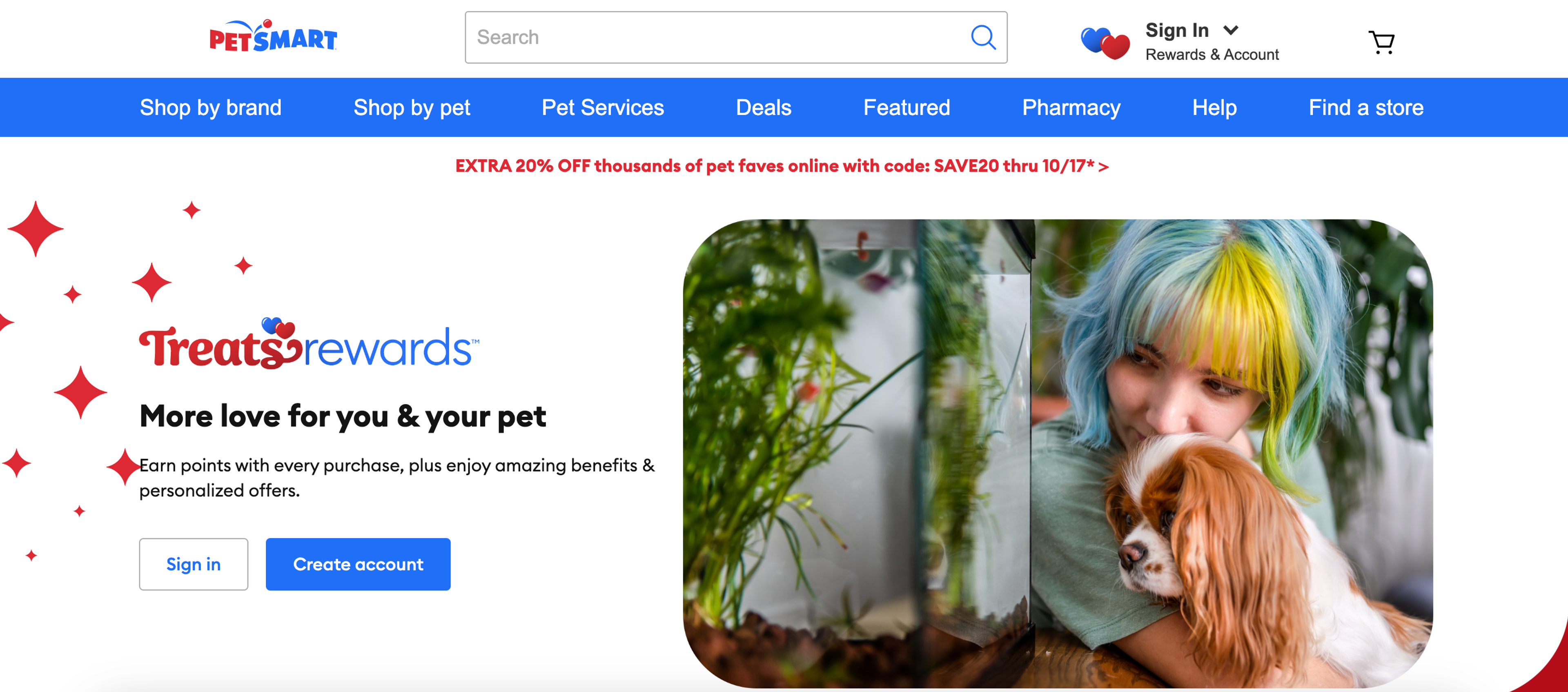 Petsmart Treats loyalty program