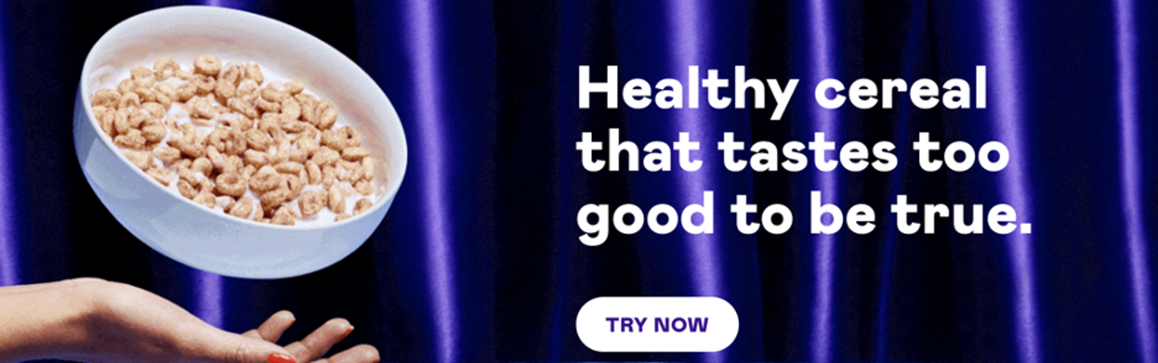 Magic Spoon headline example