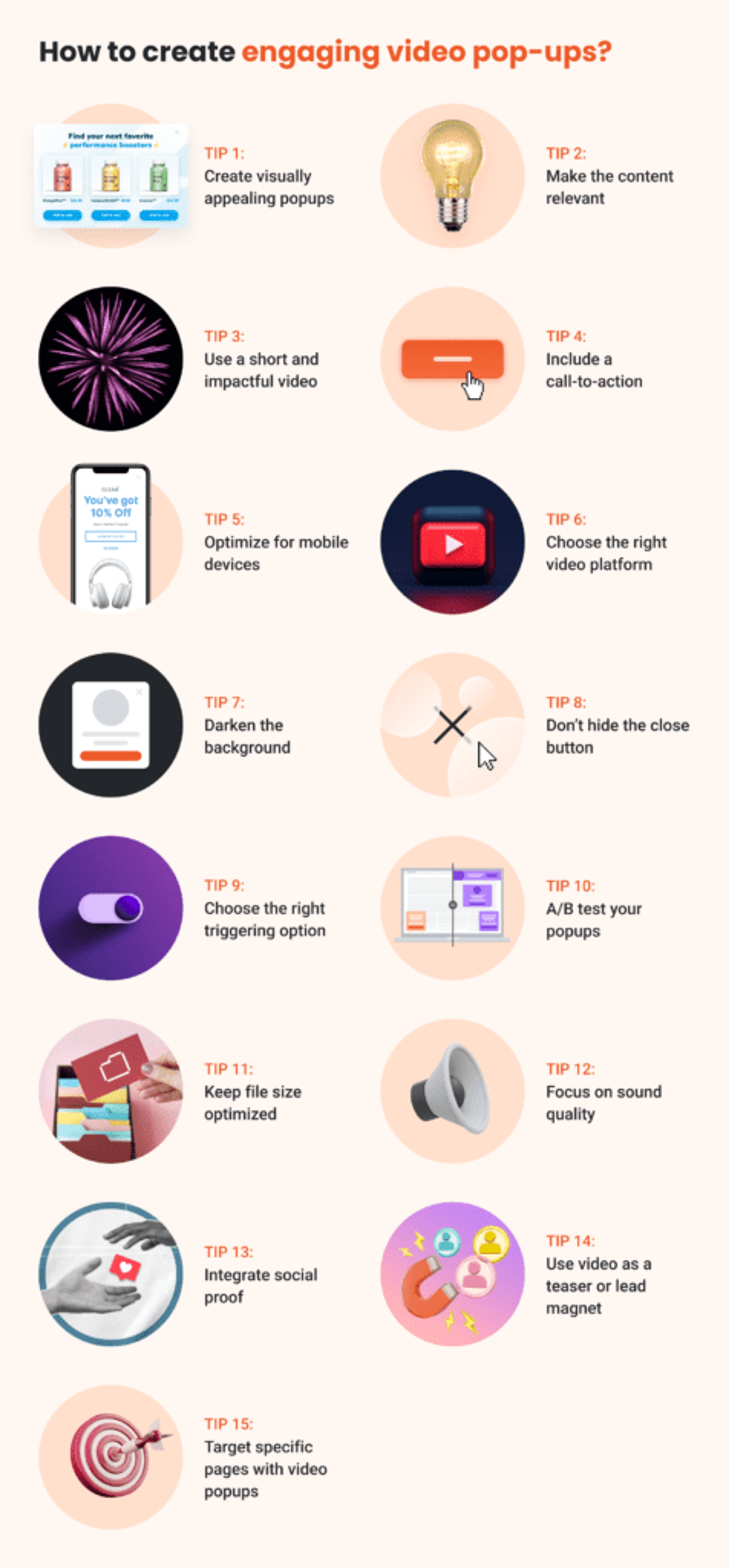 How to create a video popup