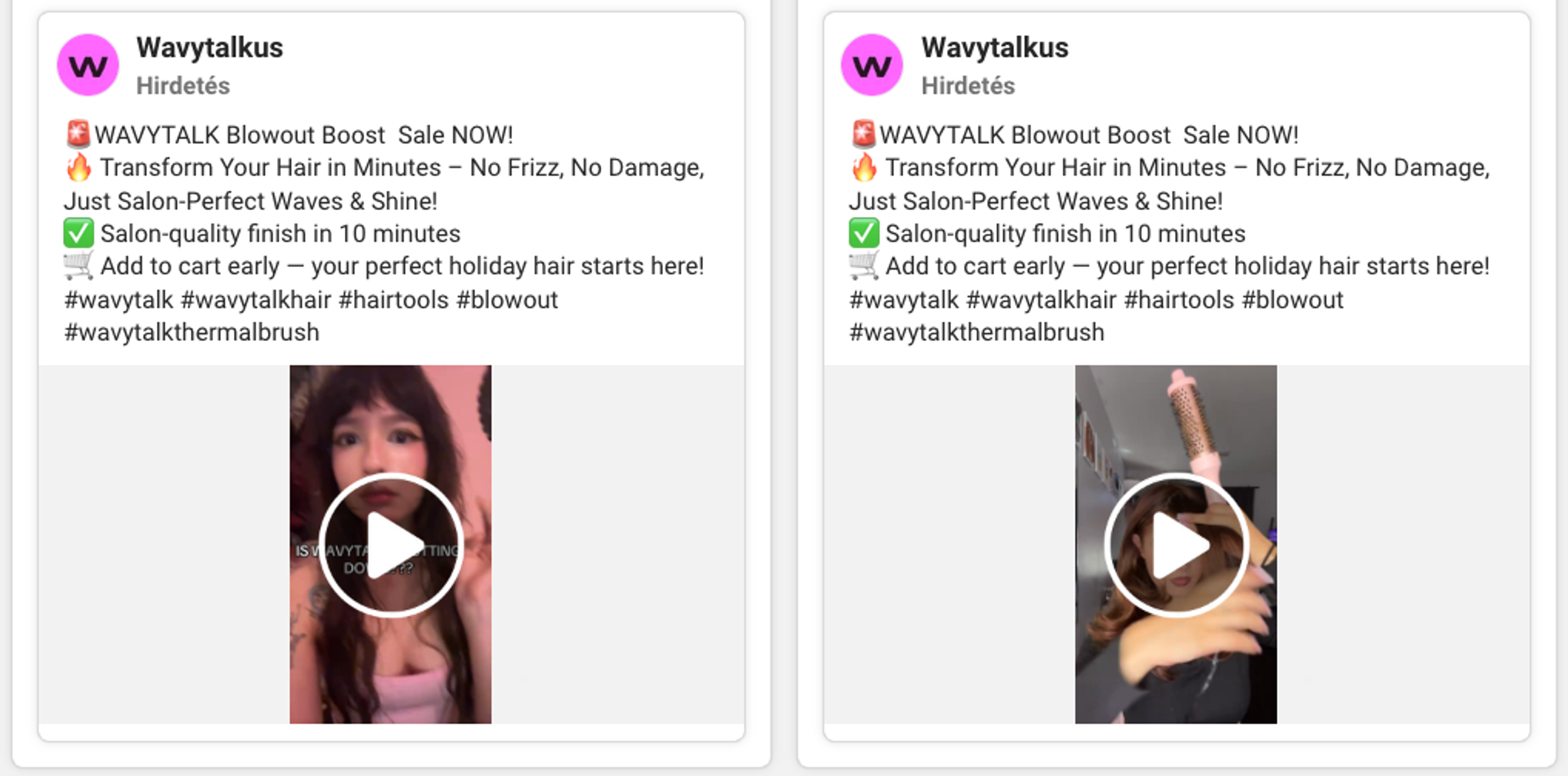 Wavytalk ads