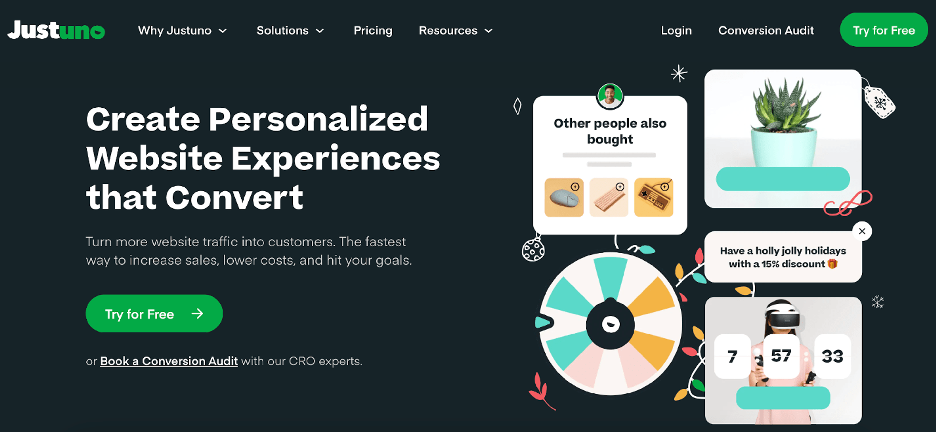 Justuno popup builders