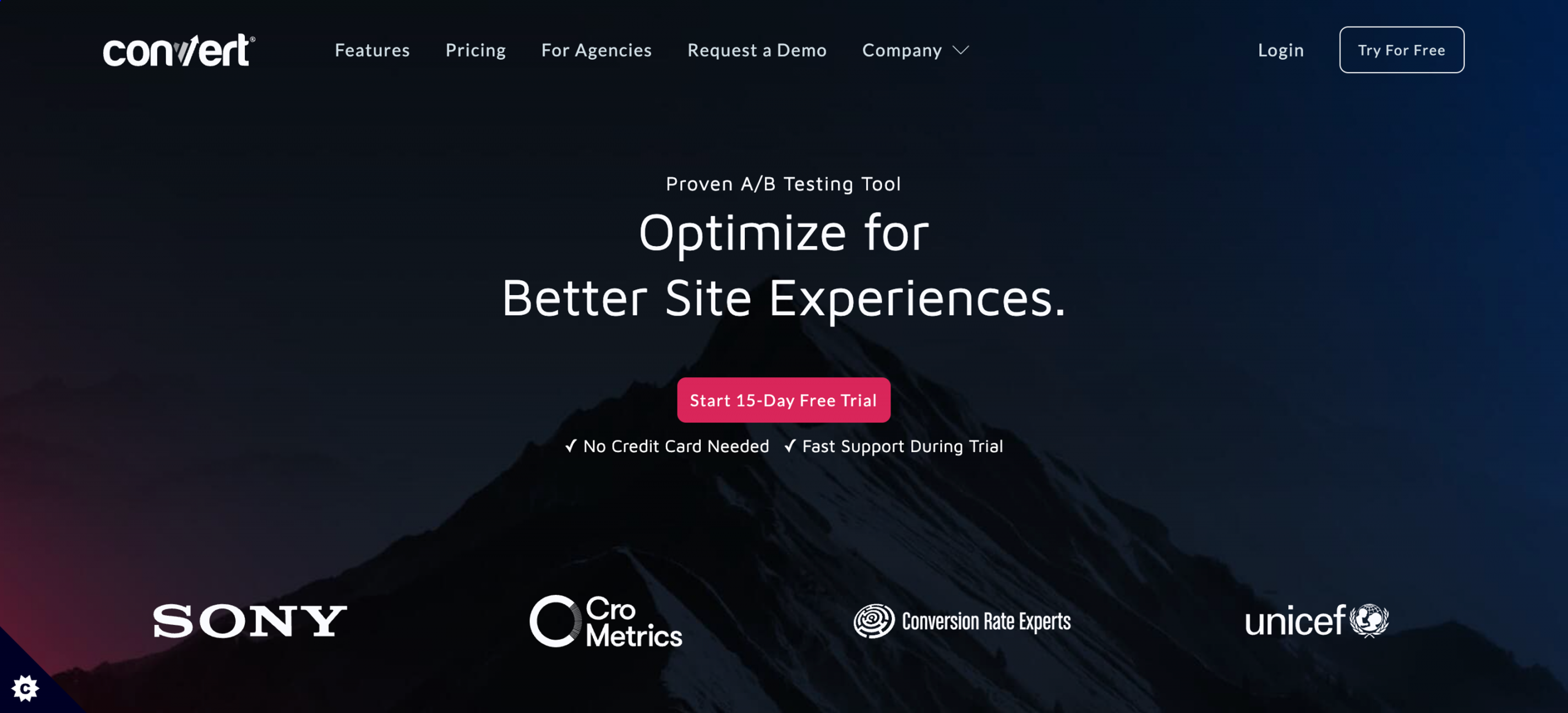 Convert A/B testing software