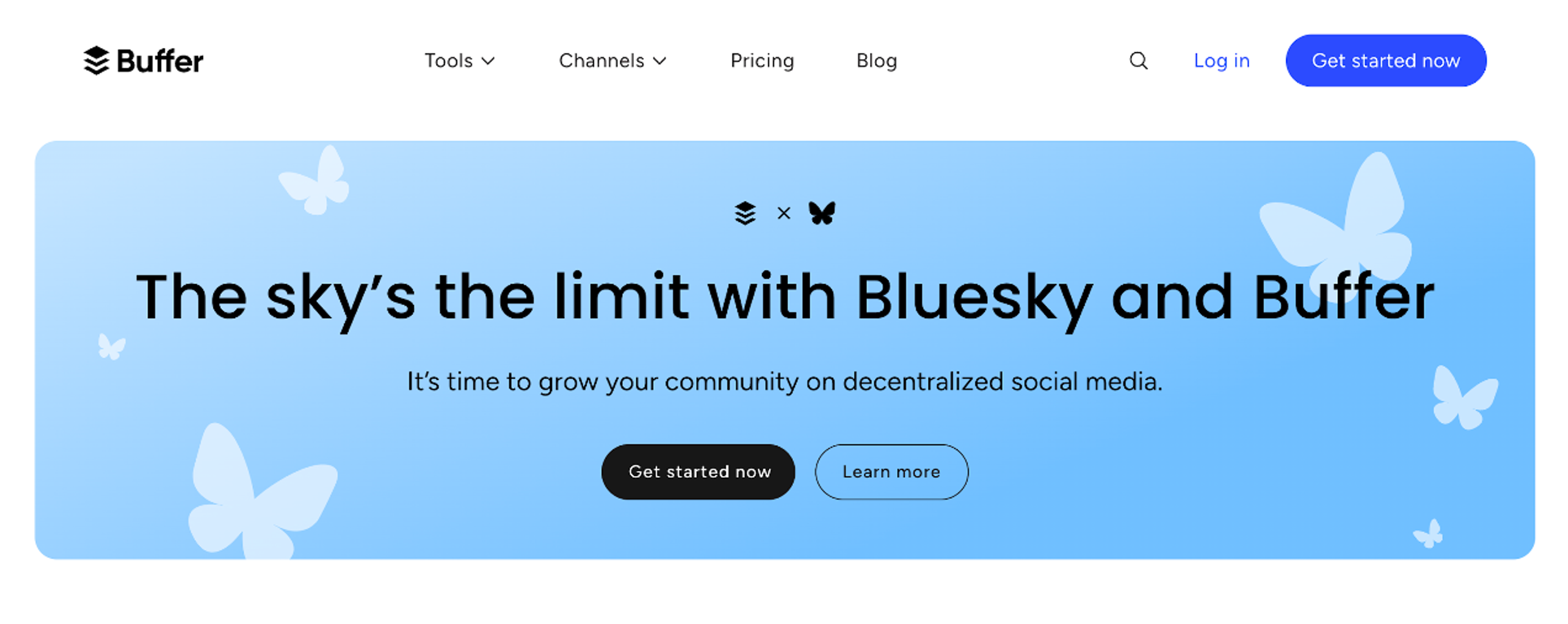Buffer social media management app